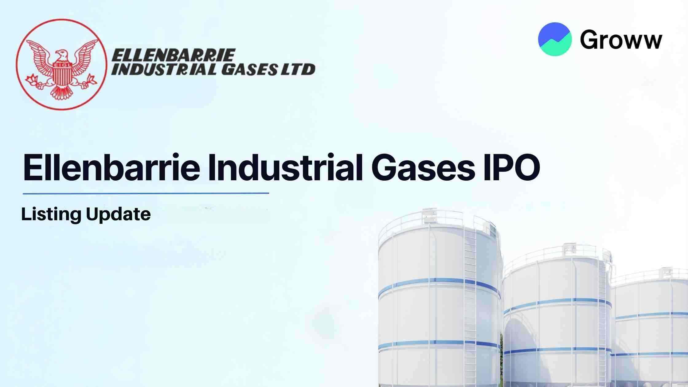 Ellenbarrie Industrial Gases Makes a Solid Market Debut; Lists at 23% premium on BSE