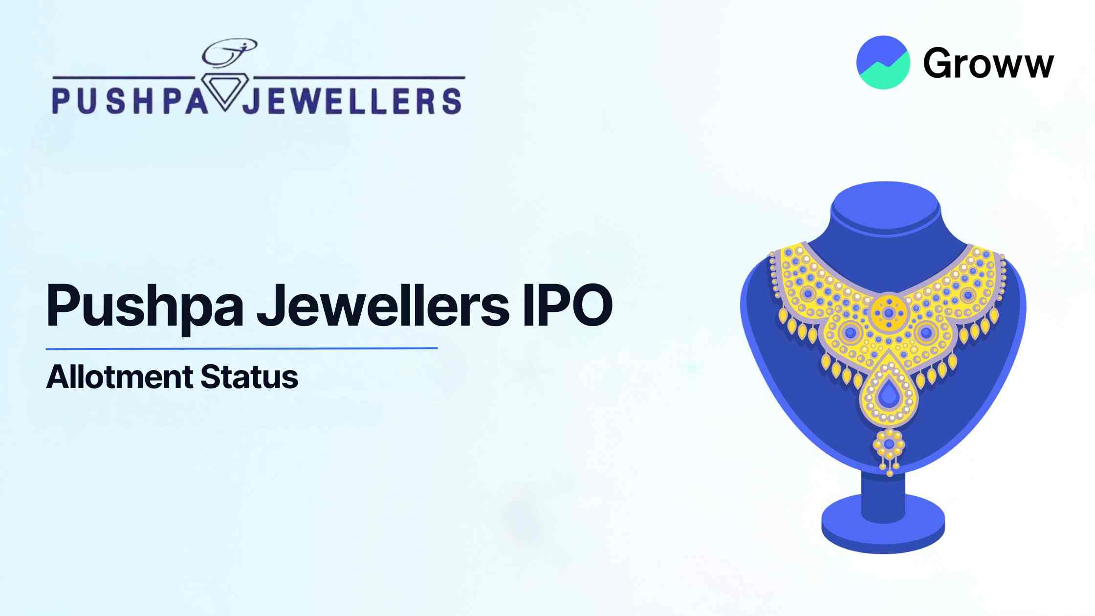 Pushpa Jewellers IPO Allotment Status: Check Latest GMP, Steps To Verify Status