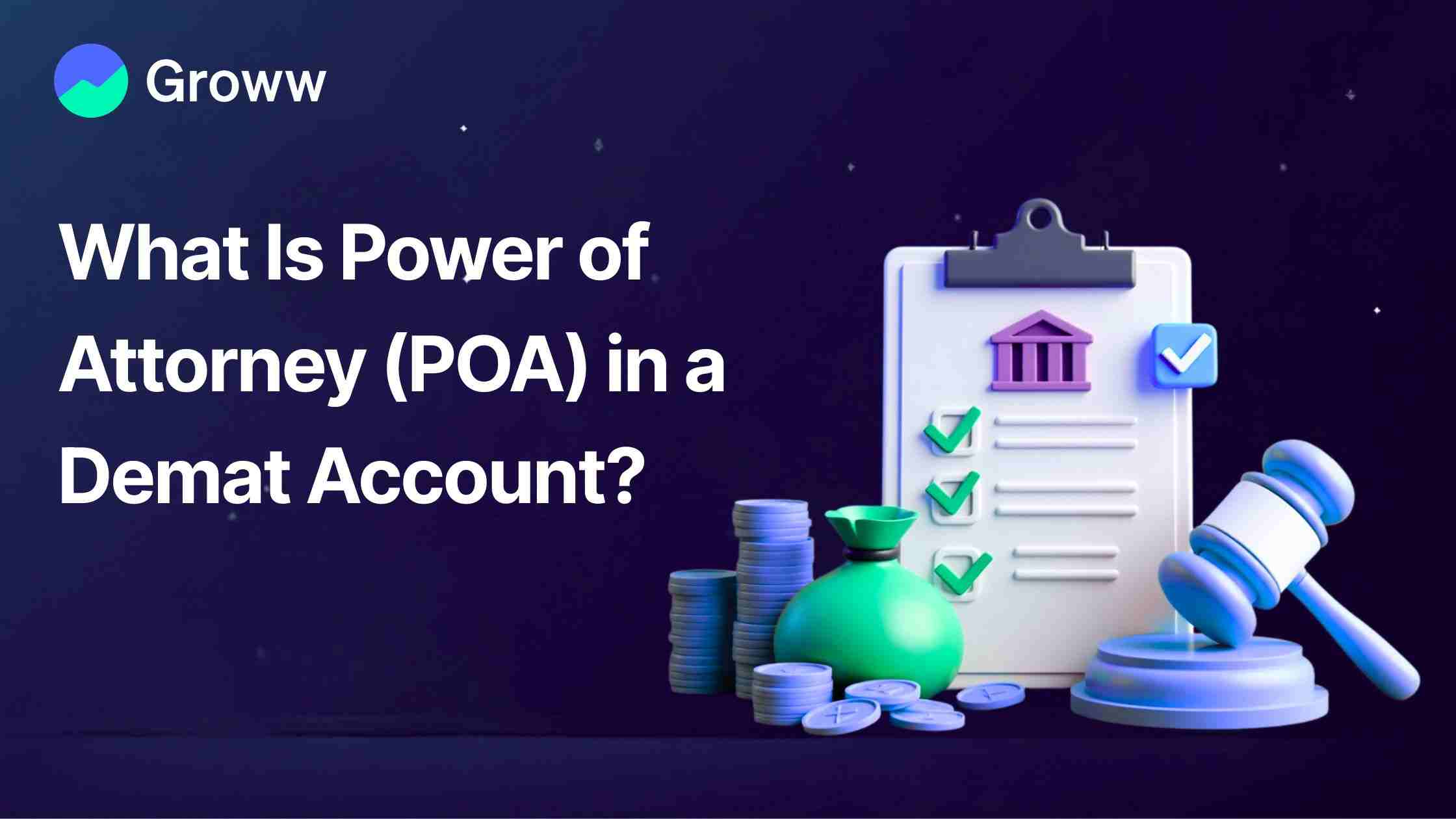 What Is Power of Attorney (POA) in a Demat Account? 