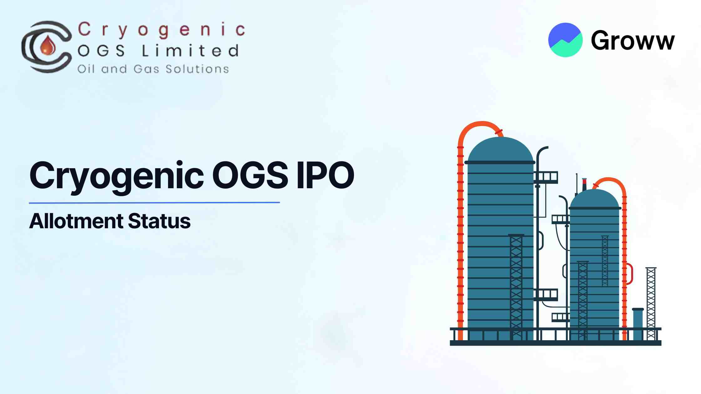 Cryogenic OGS IPO Allotment Status: Check Latest GMP, Steps to Verify Status