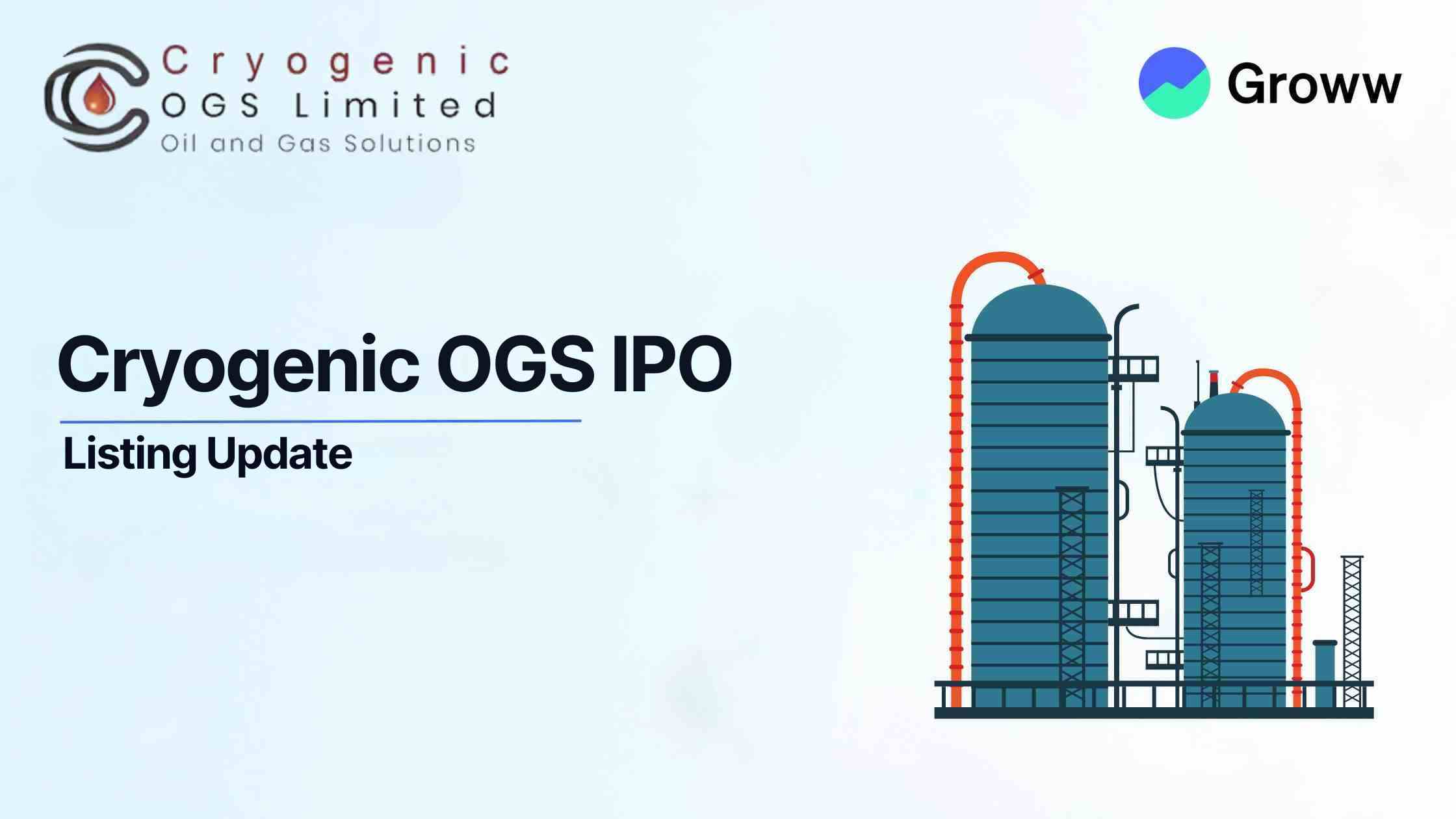 Cryogenic OGS Makes Bumper Stock Market Debut; Lists at 90% premium on BSE SME; Hits Upper Circuit