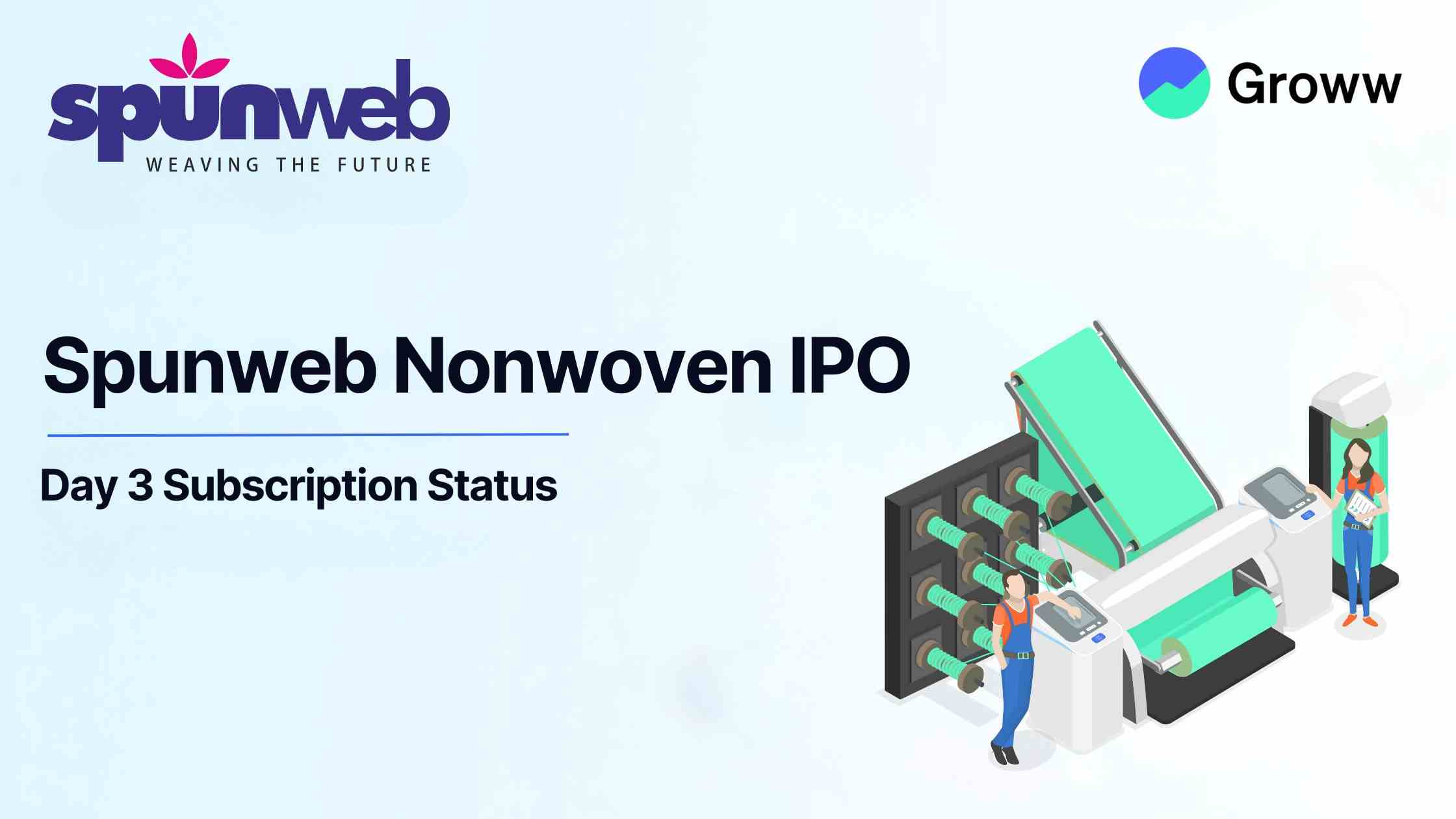 Spunweb Nonwoven IPO Day 3: Issue Subscribed 139x so far, GMP at 44%
