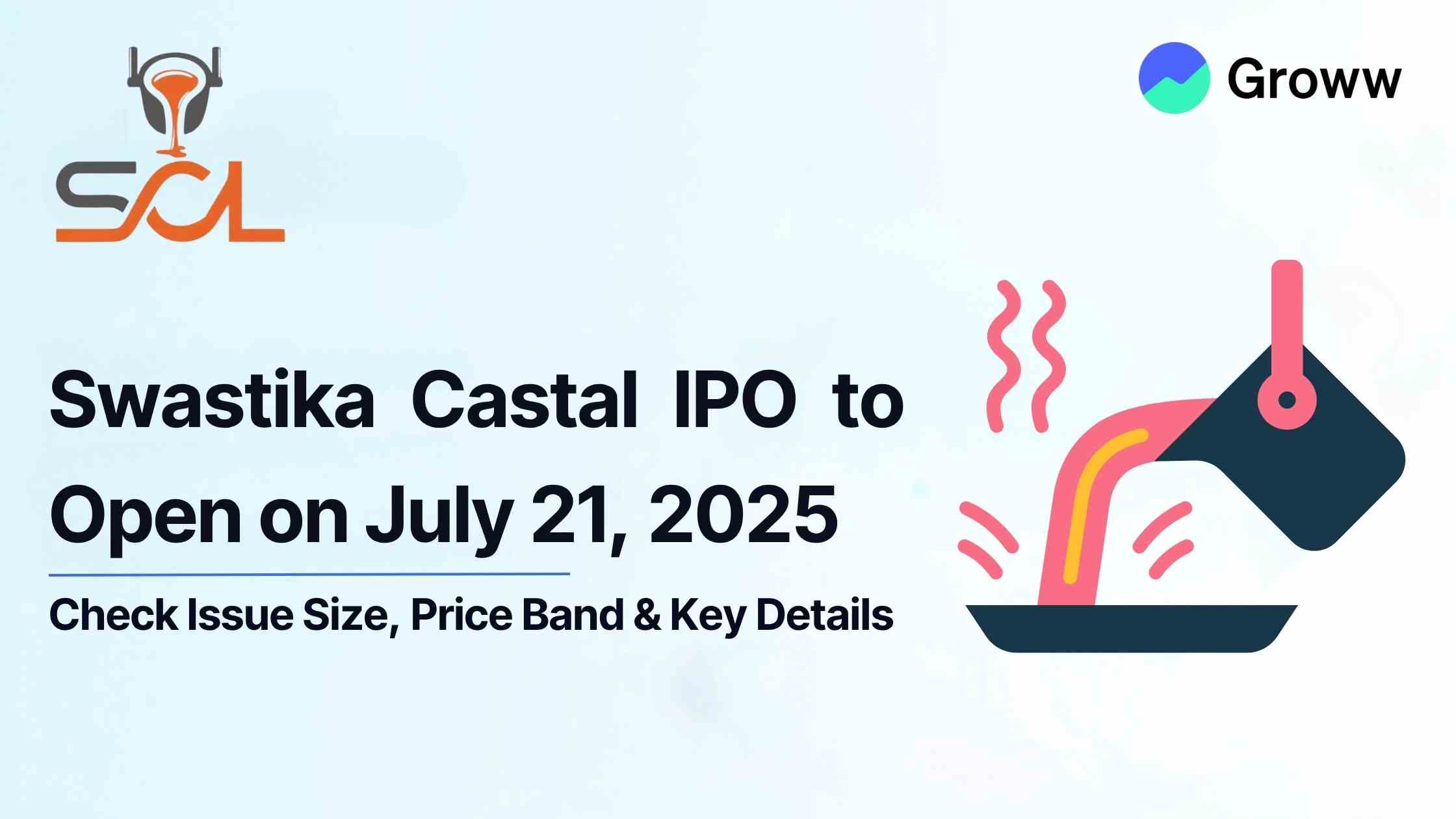 Swastika Castal IPO to Open on July 21, 2025 - Check Issue Size, Price Band & Key Details 