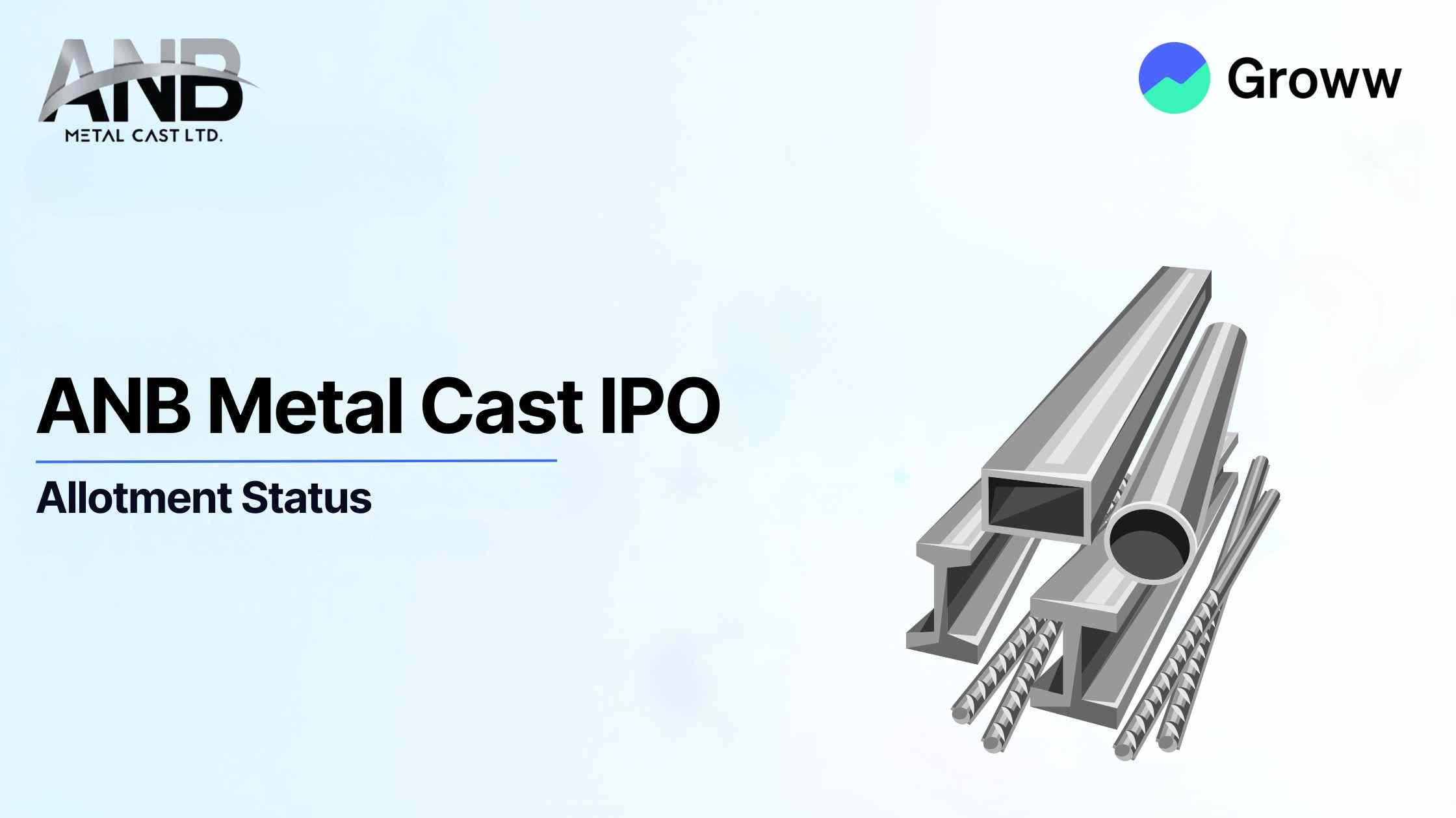 ANB Metal Cast IPO Allotment Status: Check Latest GMP, Steps to Verify Status