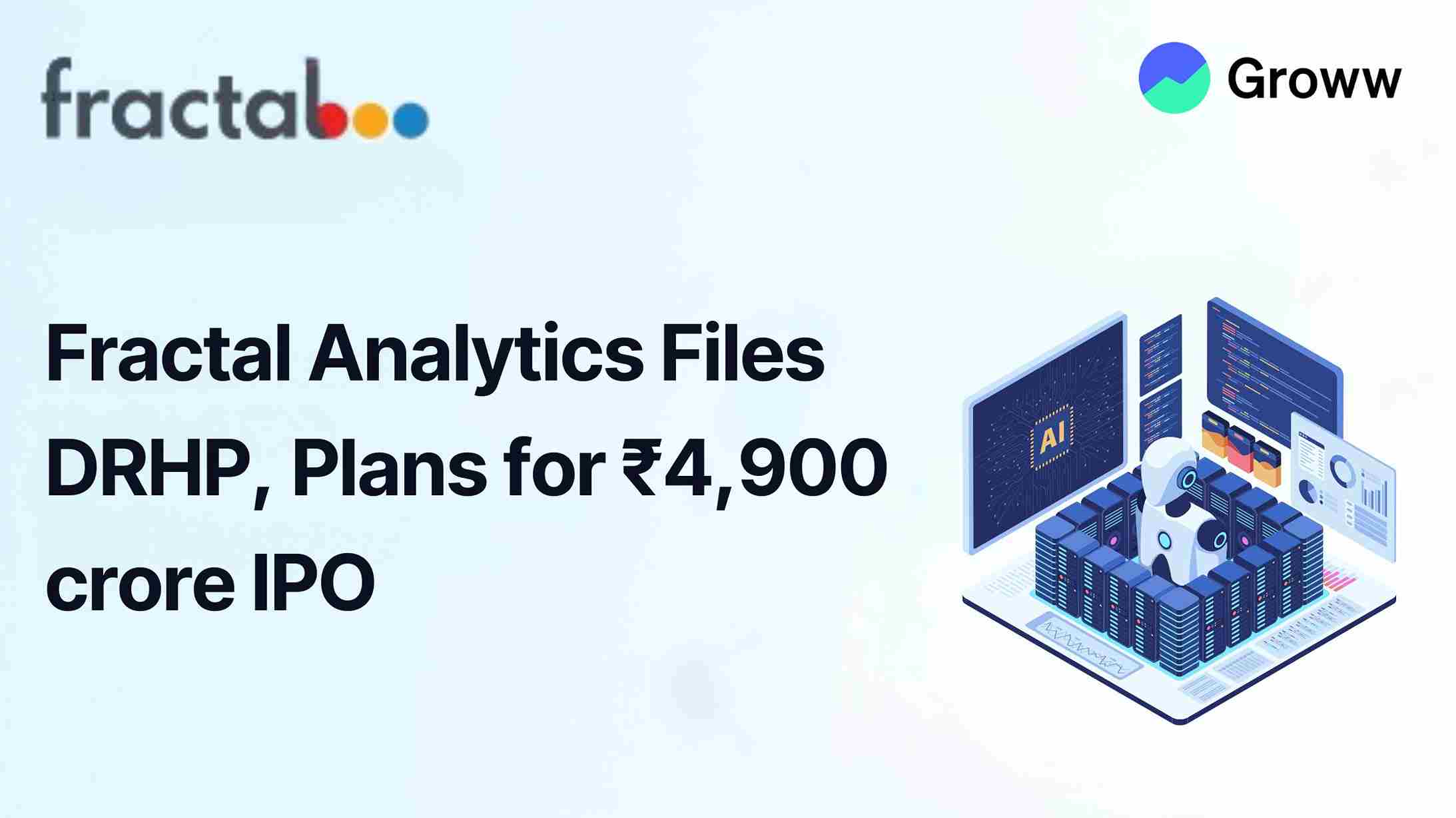 Fractal Analytics Files DRHP with SEBI, Plans for ₹4,900 crore IPO