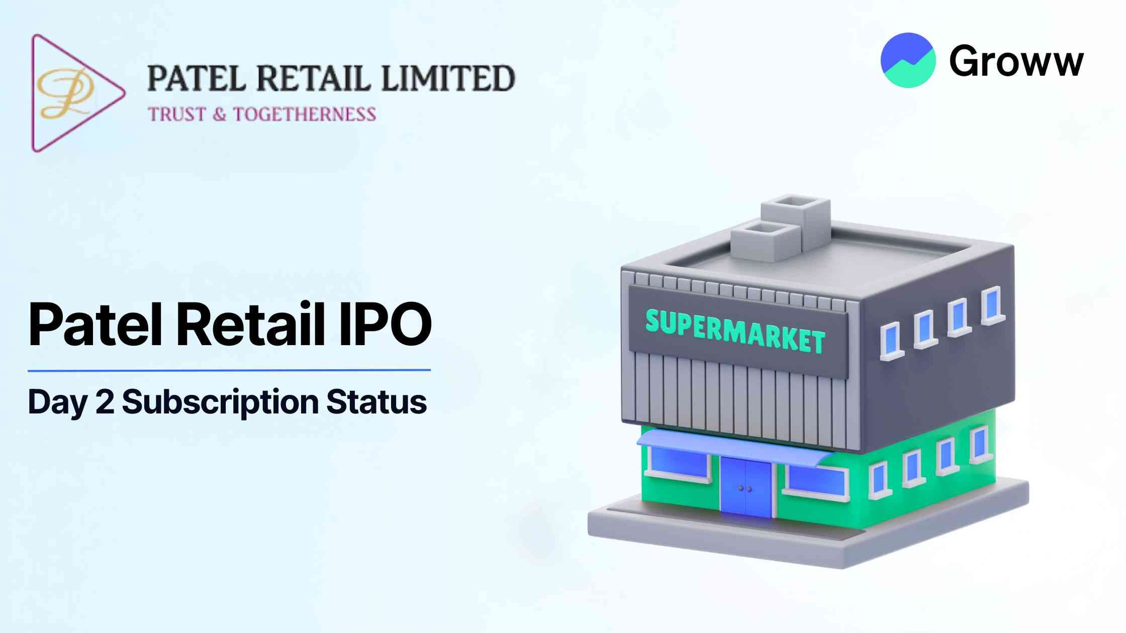 Patel Retail IPO Day 2: Check GMP, Subscription Status & Key Highlights