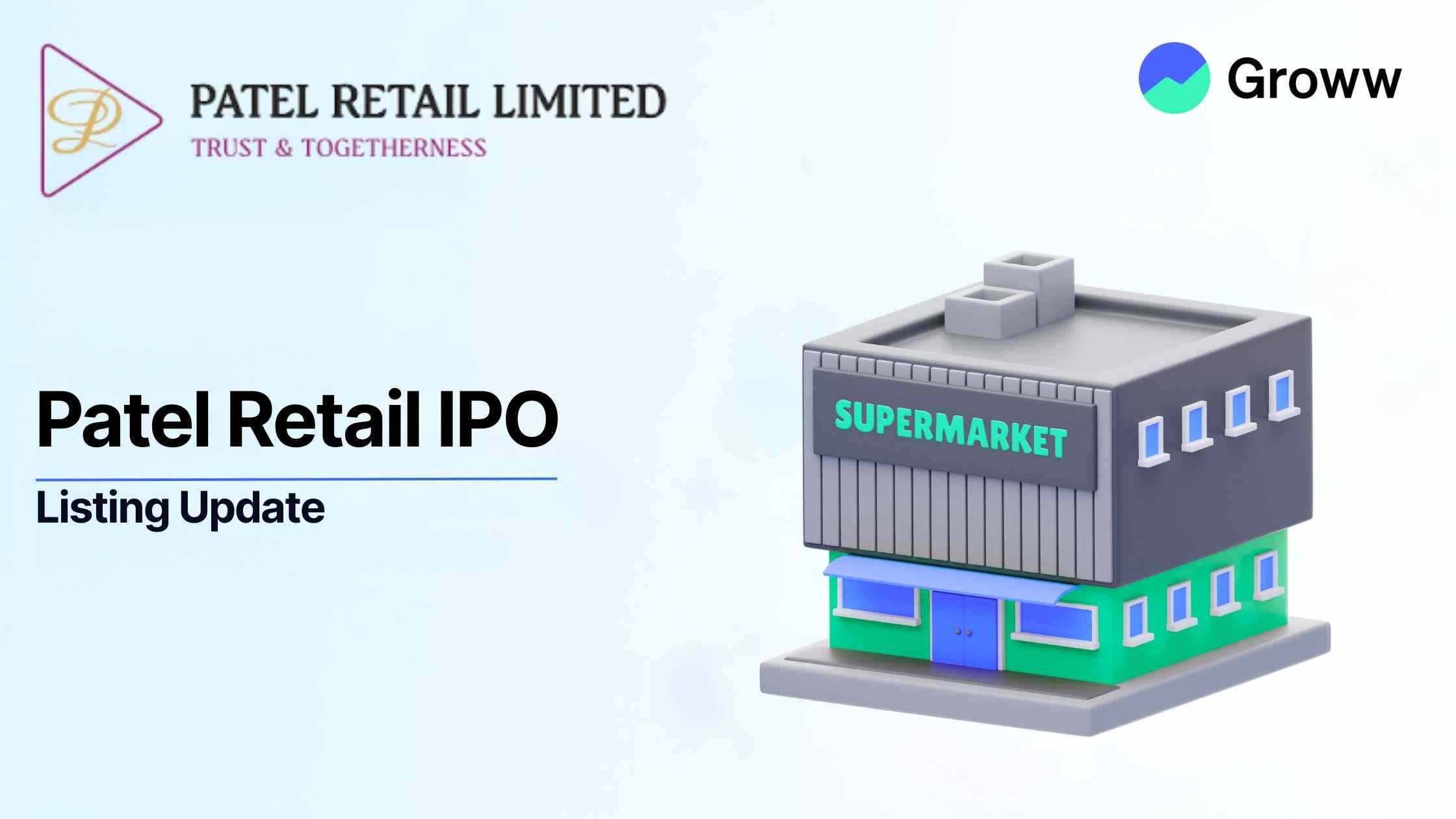 Patel Retail Makes Stellar Market Debut; Lists Nearly at 20% Premium Over Issue Price 