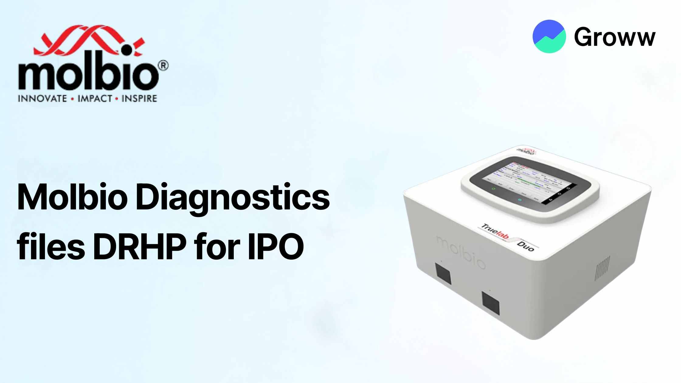 Upcoming IPO: Molbio Diagnostics files DRHP with SEBI for IPO