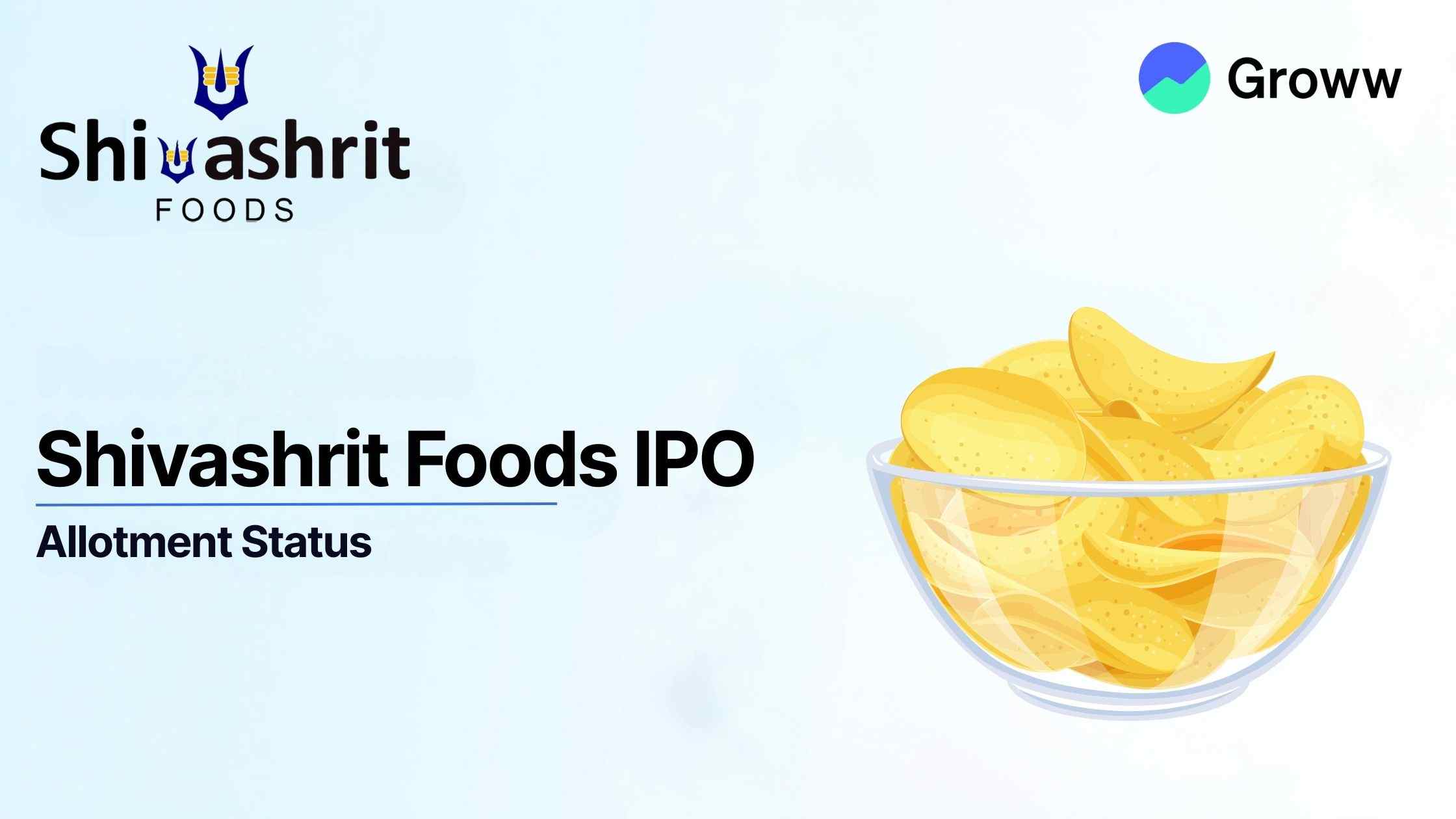 Shivashrit Foods IPO Allotment Status: Check Latest GMP, Steps to Verify Status