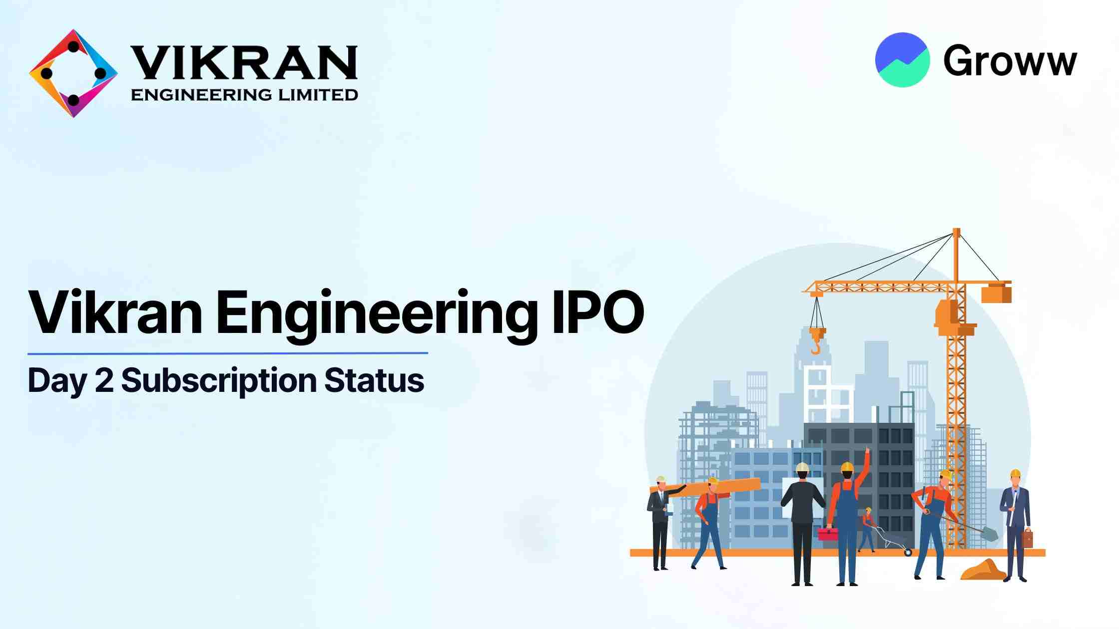 Vikran Engineering IPO Day 2: Check GMP, Subscription Status & Key Highlights