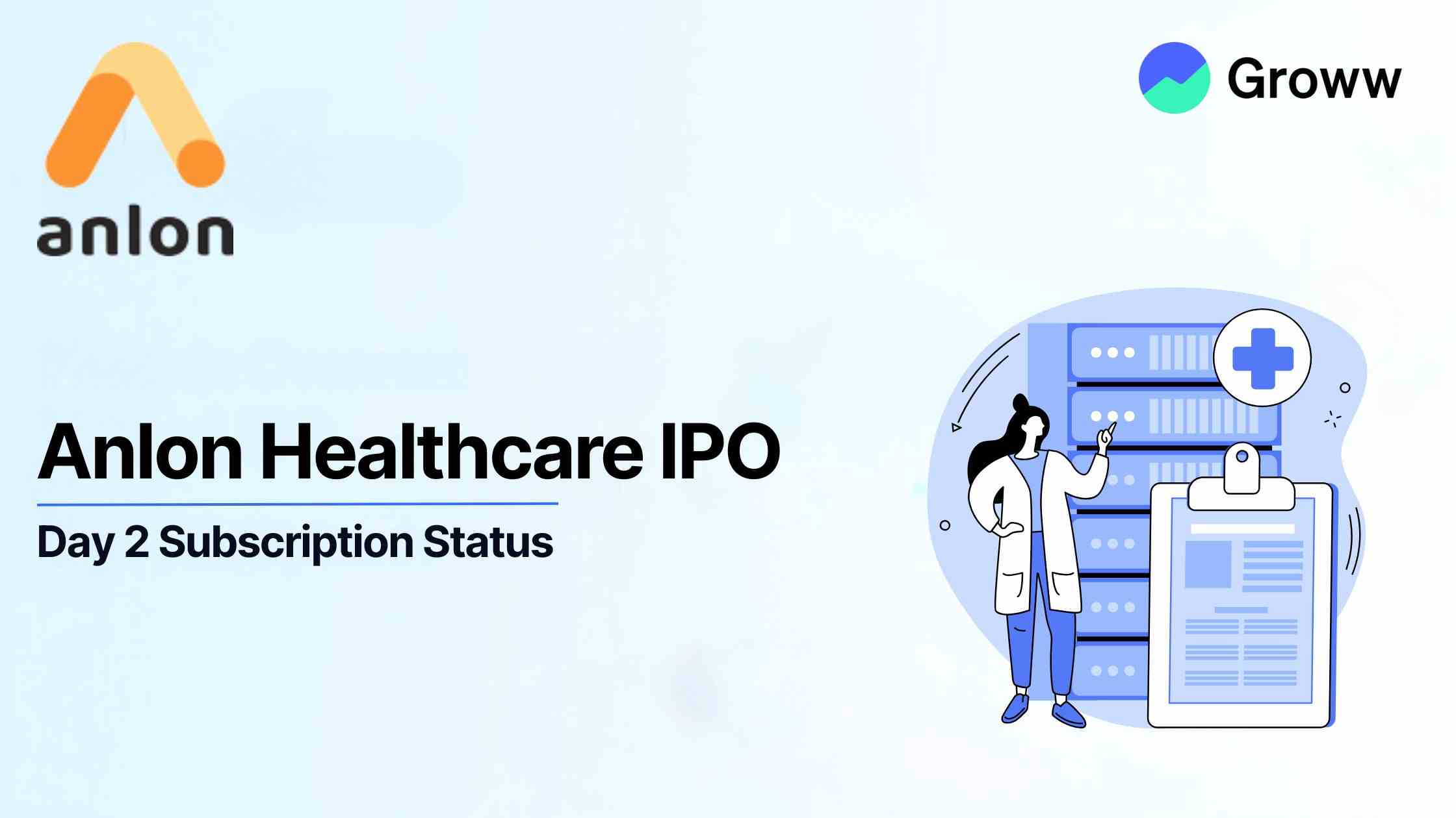 Anlon Healthcare IPO Day 2: Check GMP, Subscription Status & Key Highlights