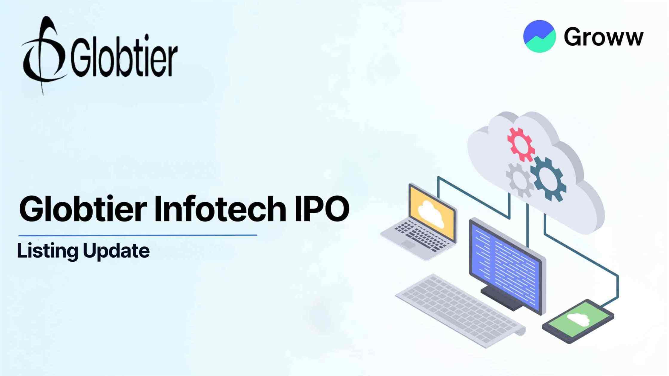 Globtier Infotech shares list at 20% discount to IPO price; Hit 5% lower circuit on BSE SME