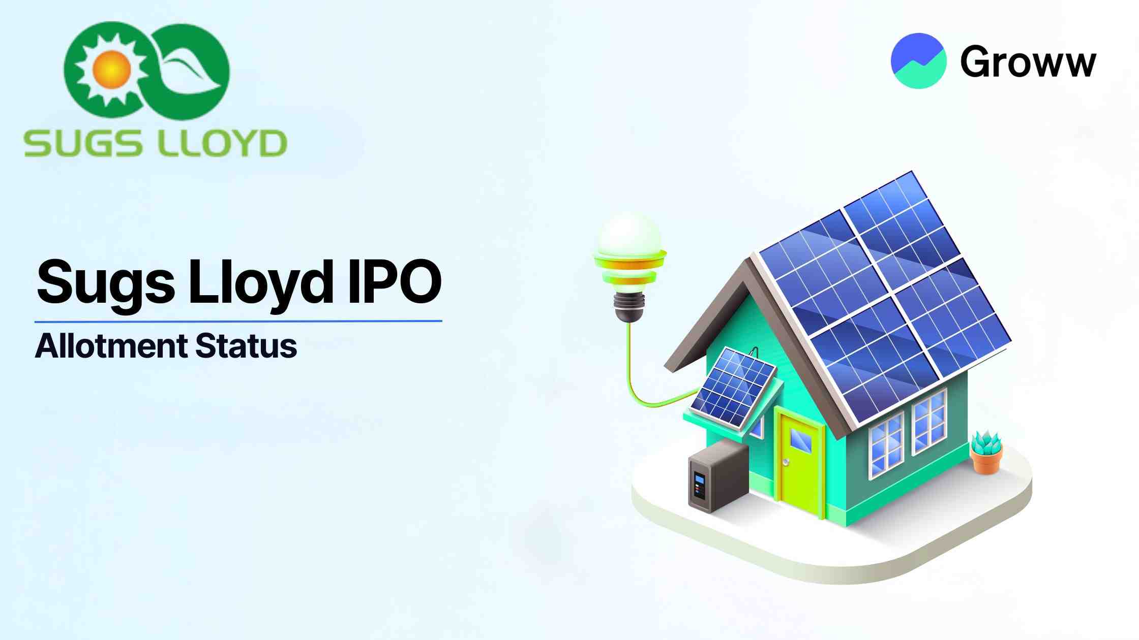 Sugs Lloyd IPO Allotment Status: Check Latest GMP, Steps To Verify Status