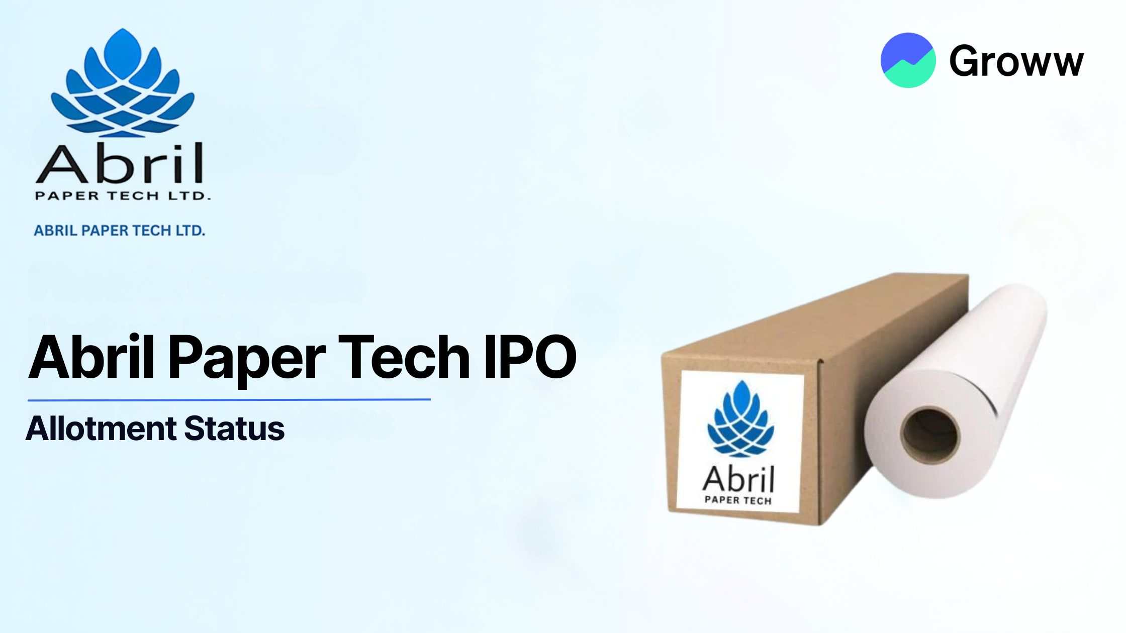 Abril Paper Tech IPO Allotment Status: Check Latest GMP, Steps To Verify Status