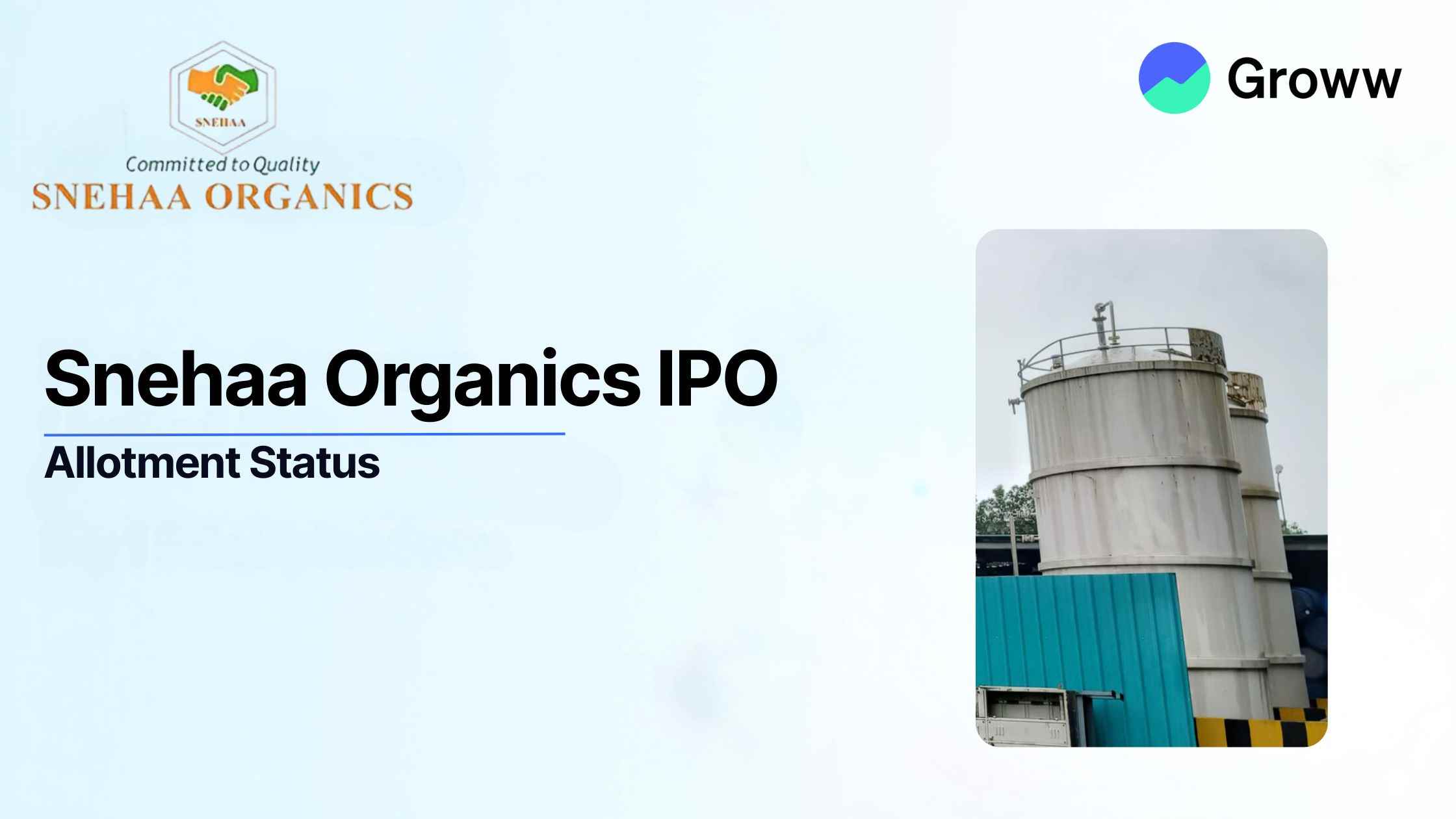 Snehaa Organics IPO Allotment Status: Check Latest GMP, Steps To Verify Status