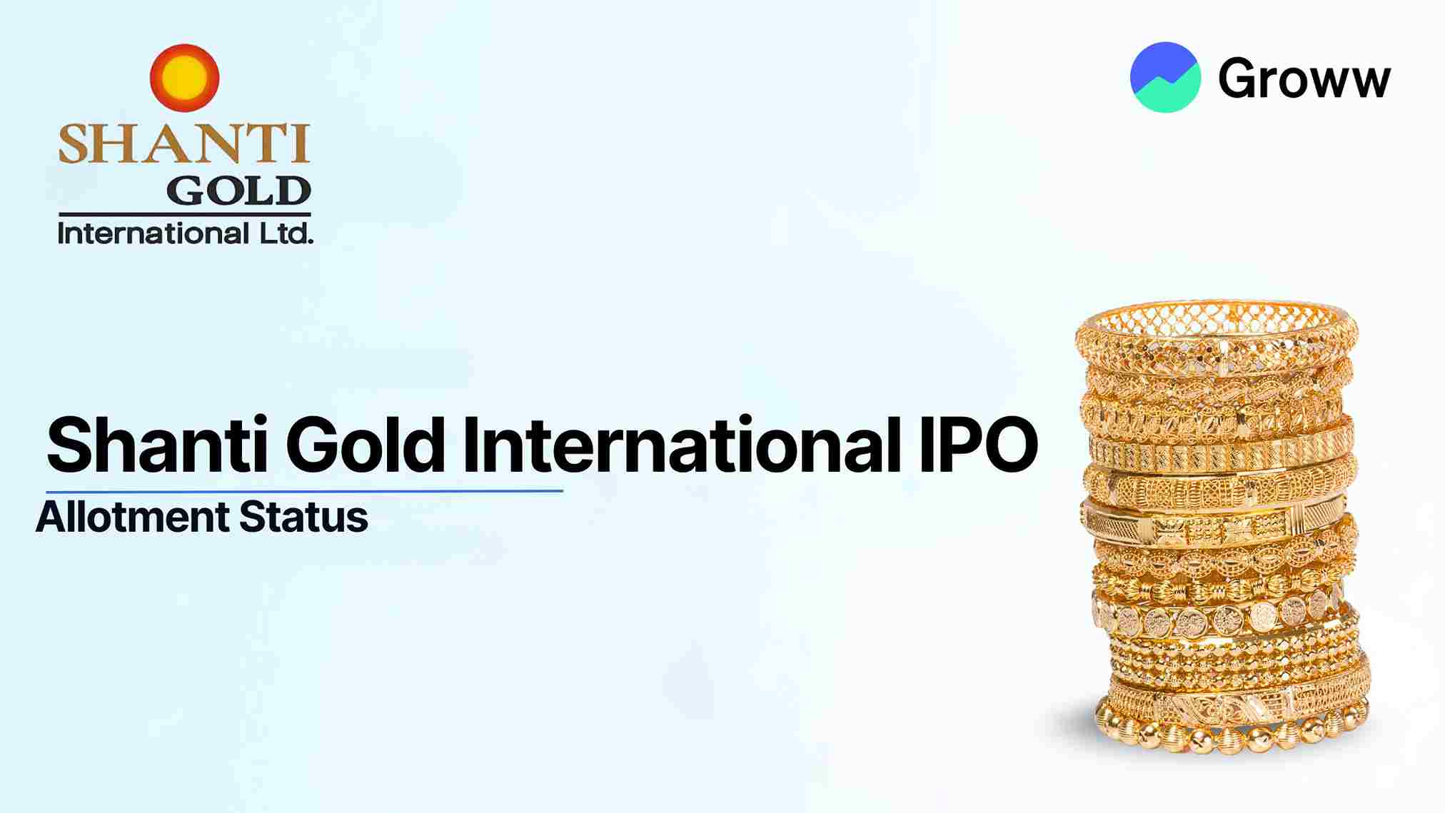 Shanti Gold International IPO Allotment Status: Check Latest GMP, Steps to Verify