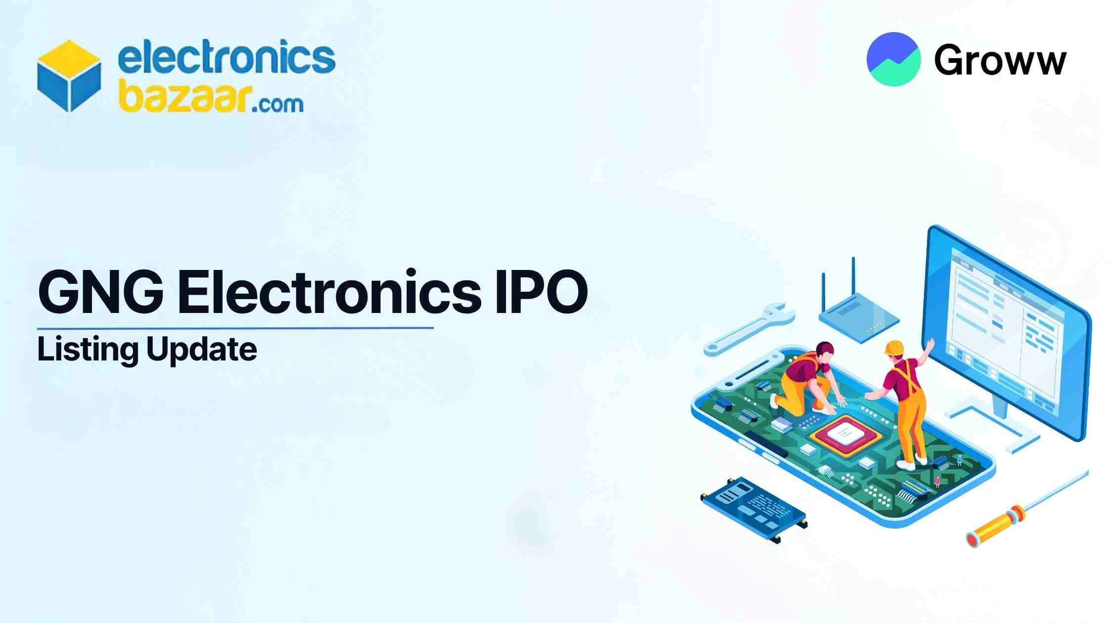 GNG Electronics Makes Blockbuster Market Debut; Lists at 50% Premium 