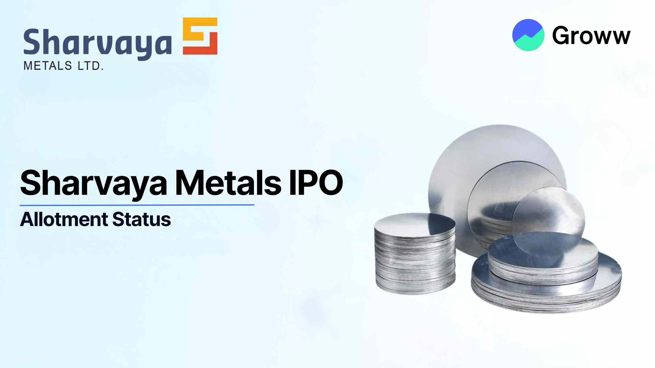 Sharvaya Metals IPO allotment in focus today; Check latest GMP, Steps to verify status.