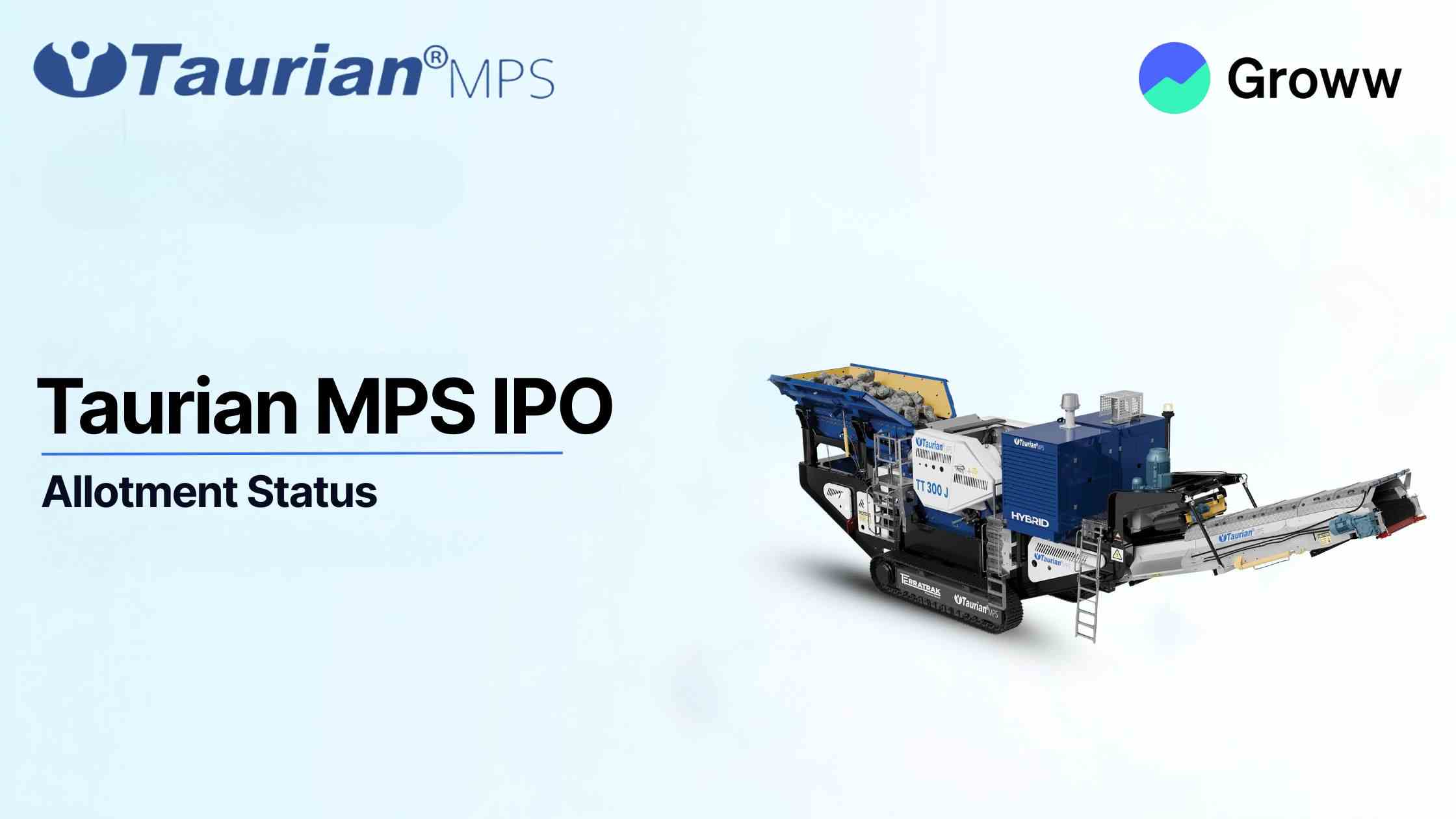 Taurian MPS IPO Allotment in Focus Today – Check Latest GMP, Steps To Verify Status