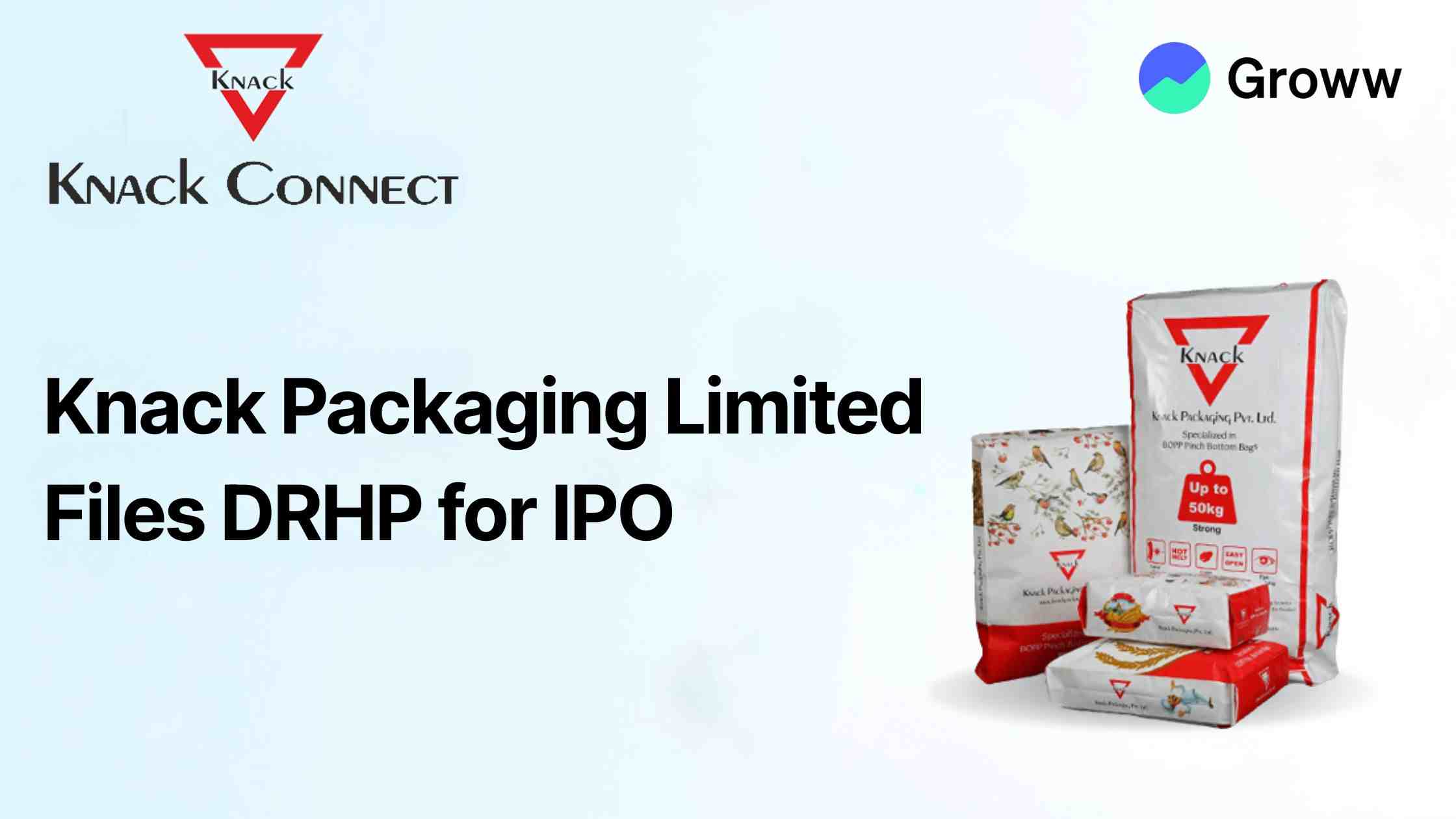 Knack Packaging Limited Files DRHP with SEBI for IPO, Plans to Raise ₹475 Crore by Fresh Issue