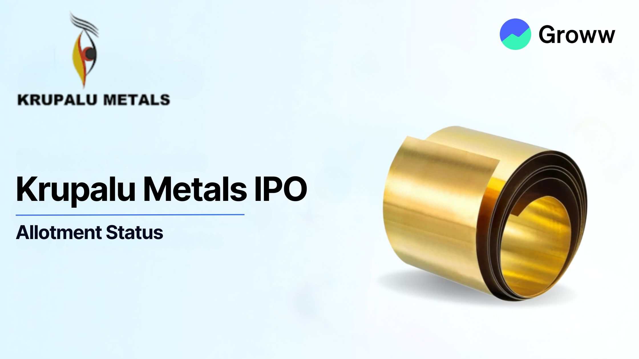 Krupalu Metals IPO Allotment Status: Check Latest GMP, Steps To Verify Status