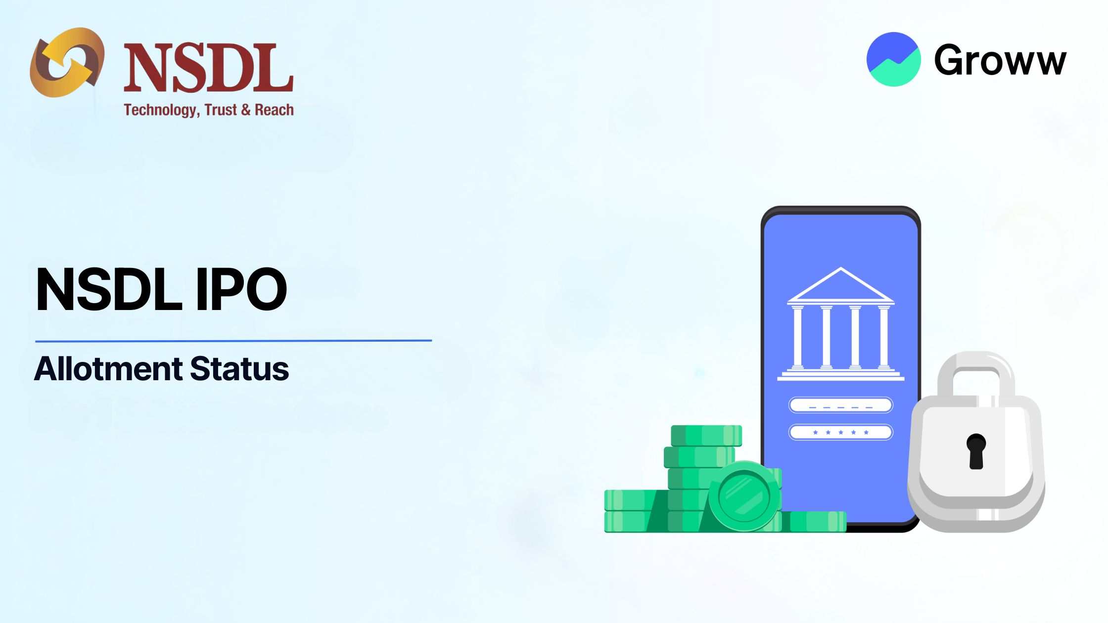 NSDL IPO Allotment Status Live Updates: How to Check, GMP, and Listing Details