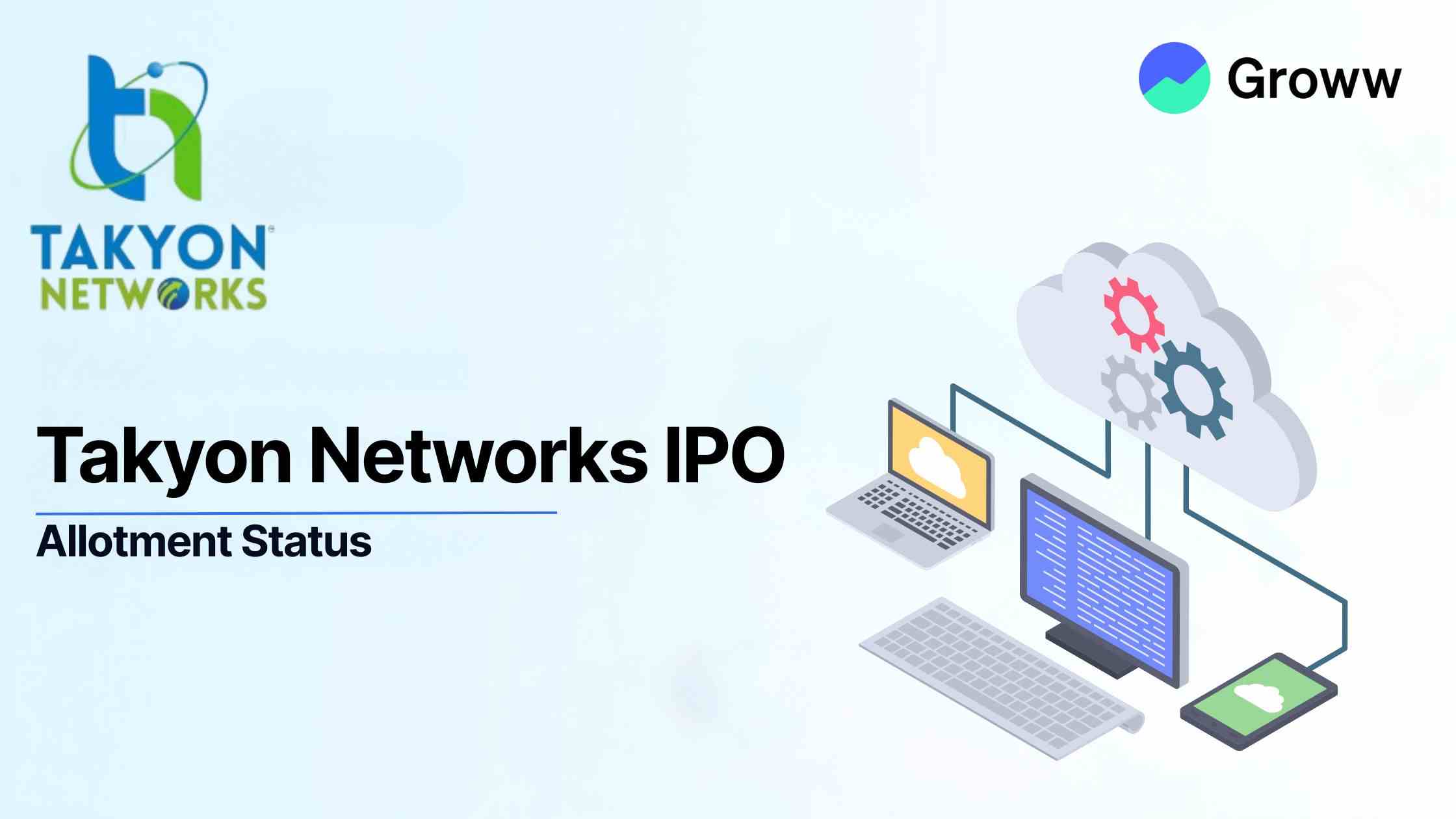 Takyon Networks IPO Allotment Status: Check Latest GMP, Steps to Verify Status