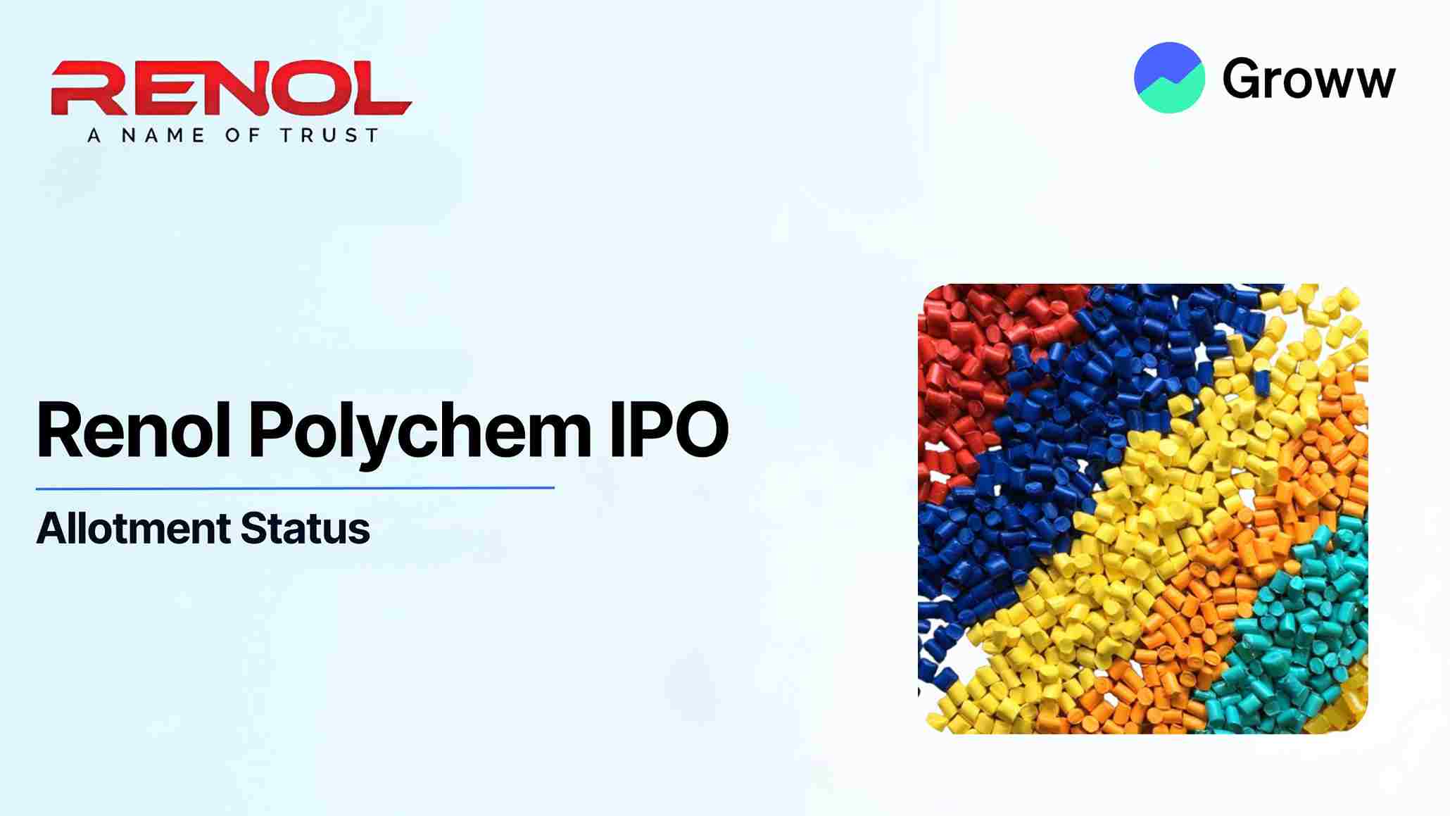 Renol Polychem IPO Allotment Status: Check Latest GMP, Steps To Verify Status