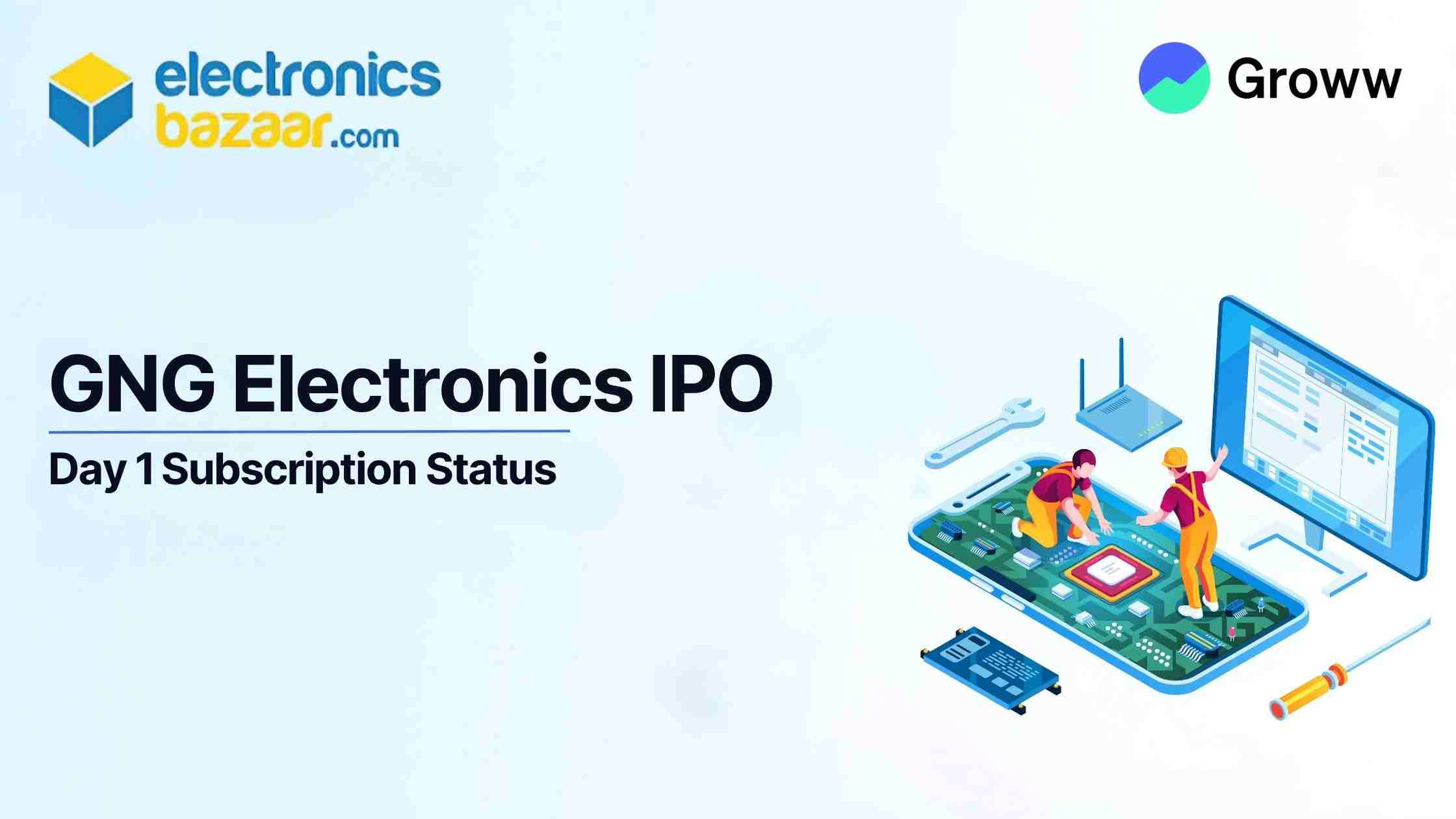 GNG Electronics IPO Day 1: Check GMP, Subscription Status & Key Highlights