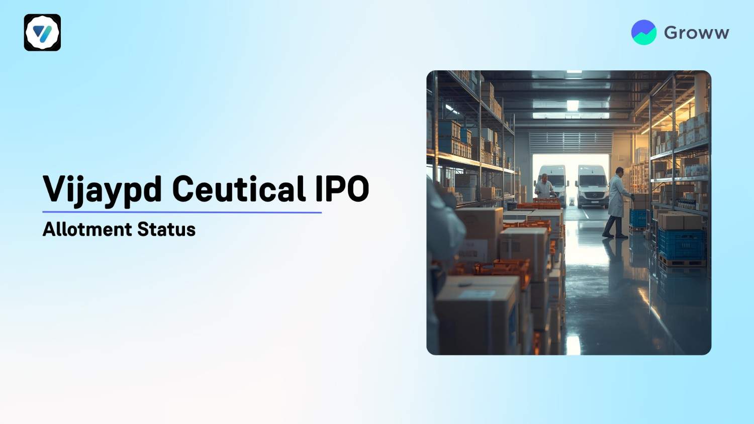 Vijaypd Ceutical IPO Allotment Status: Check Steps To Verify Status
