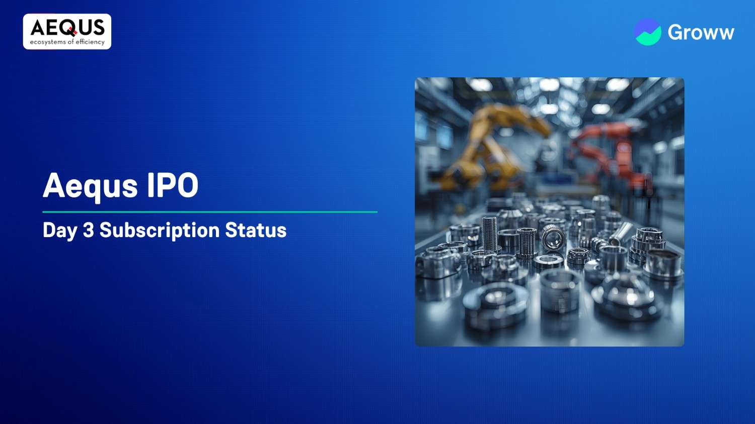 Aequs IPO Day 3: Check Subscription Status & Key Highlights