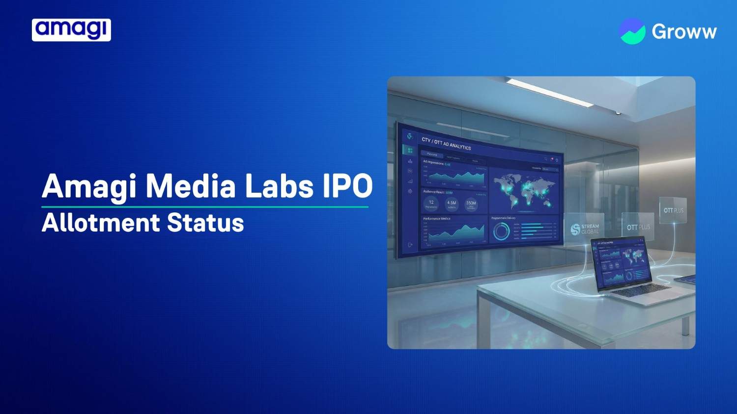 Amagi Media Labs IPO Allotment Status: Check Latest GMP, Steps To Verify Status