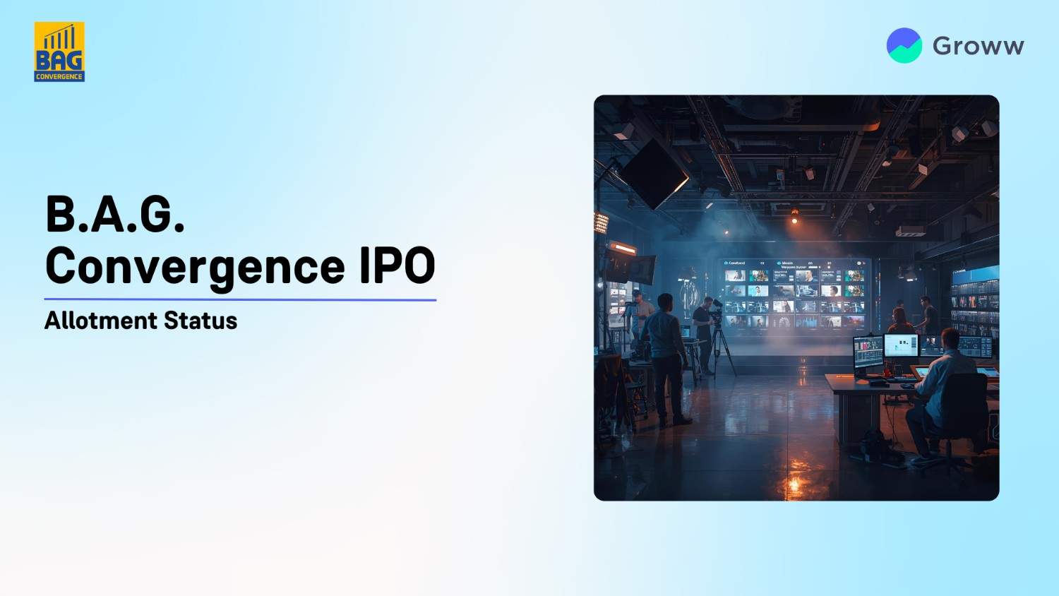 B.A.G. Convergence IPO Allotment Status: Check Overall Subscription and Steps to Verify Status
