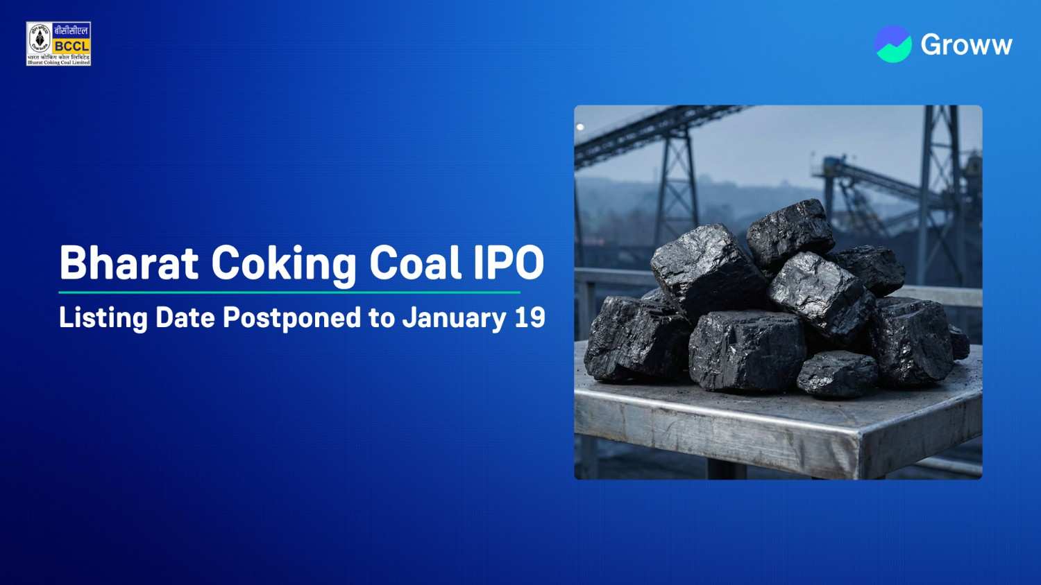 BCCL IPO Listing Postponed to January 19 Amid Municipal Corporation Elections In Maharashtra