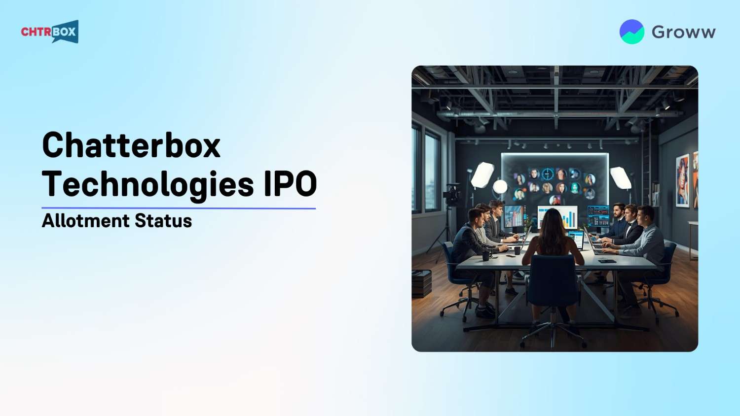 Chatterbox Technologies IPO Allotment Status Online: Check Steps To Verify Status