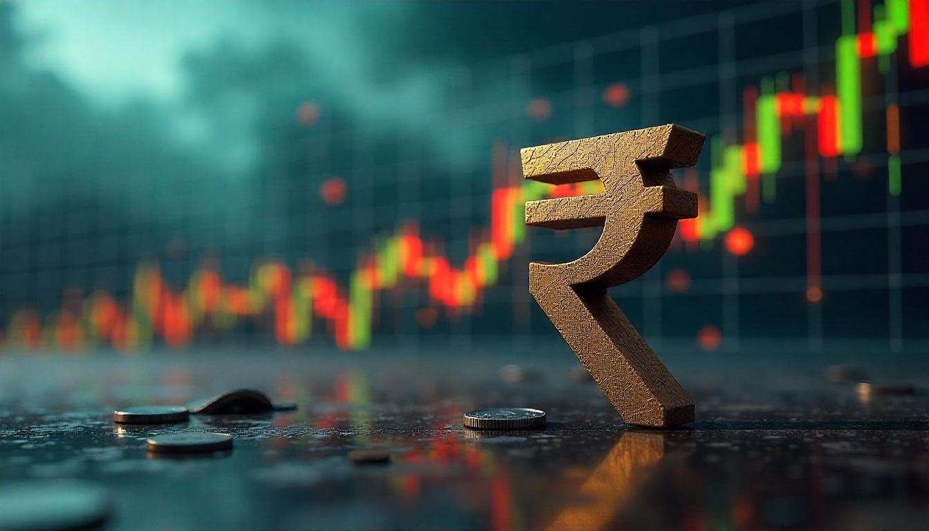 Rupee Weakens Amid Volatile Market Conditions, Opens 24 Paise Lower at ₹85.52