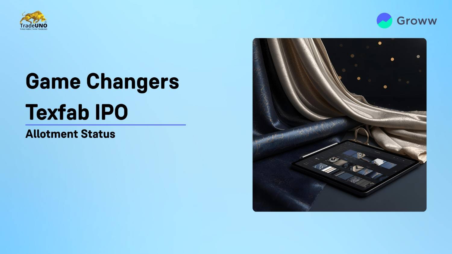 Game Changers Texfab IPO Allotment Status Online: Check Steps To Verify Status
