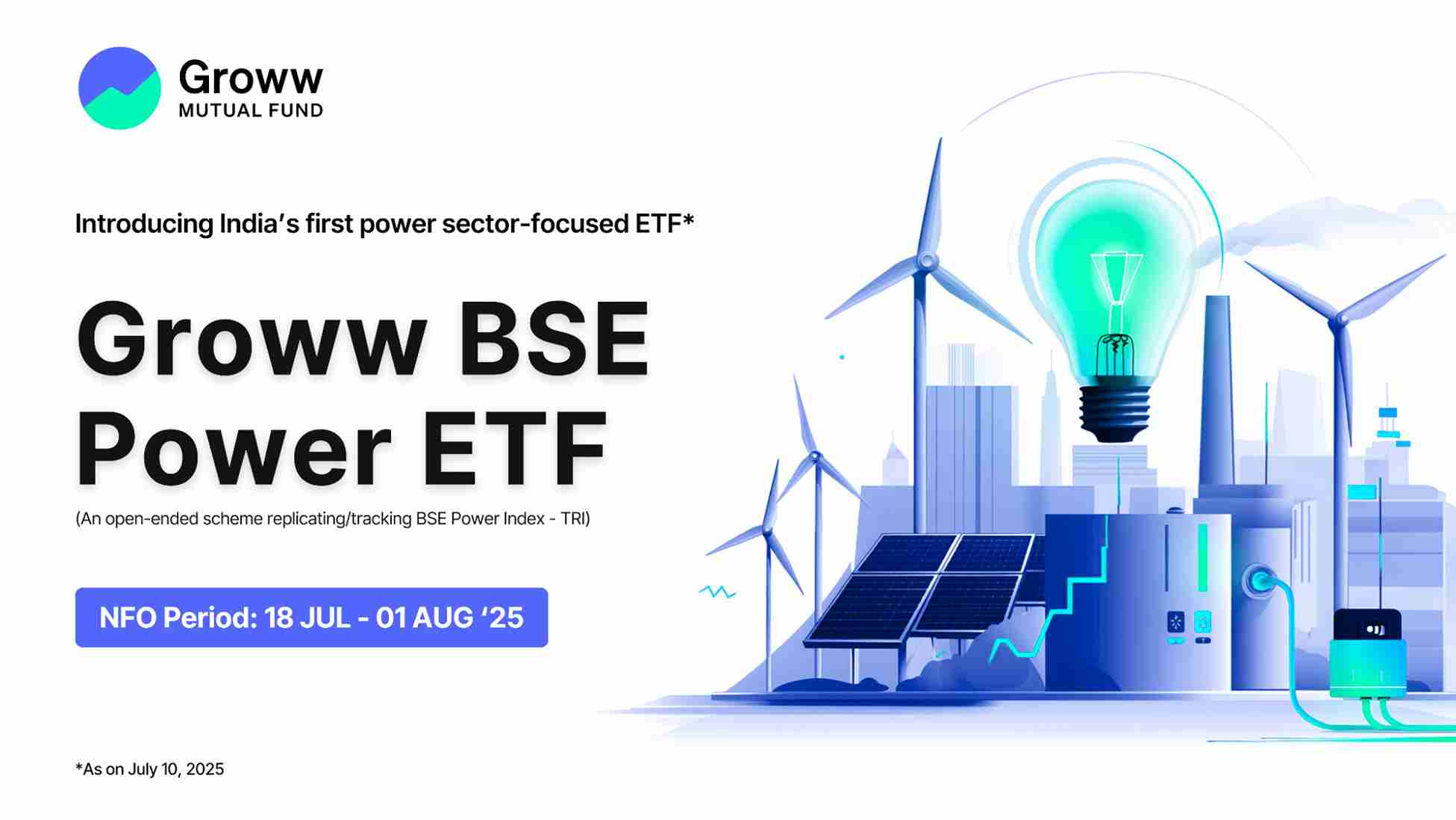 Groww BSE Power ETF – Invest in India’s Transforming Power Sector