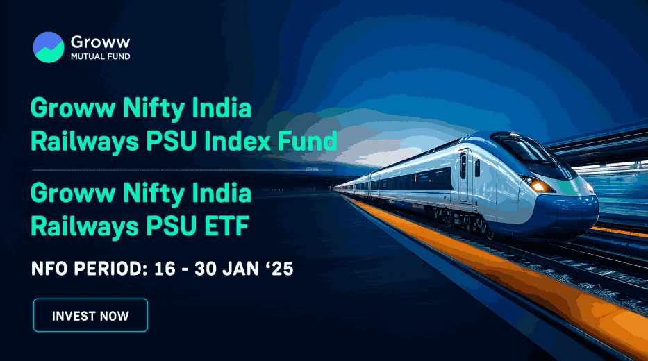 India’s First Railway PSU Index Fund and ETF: Groww Mutual Fund introduces funds aimed at leveraging the growth of Indian Railways