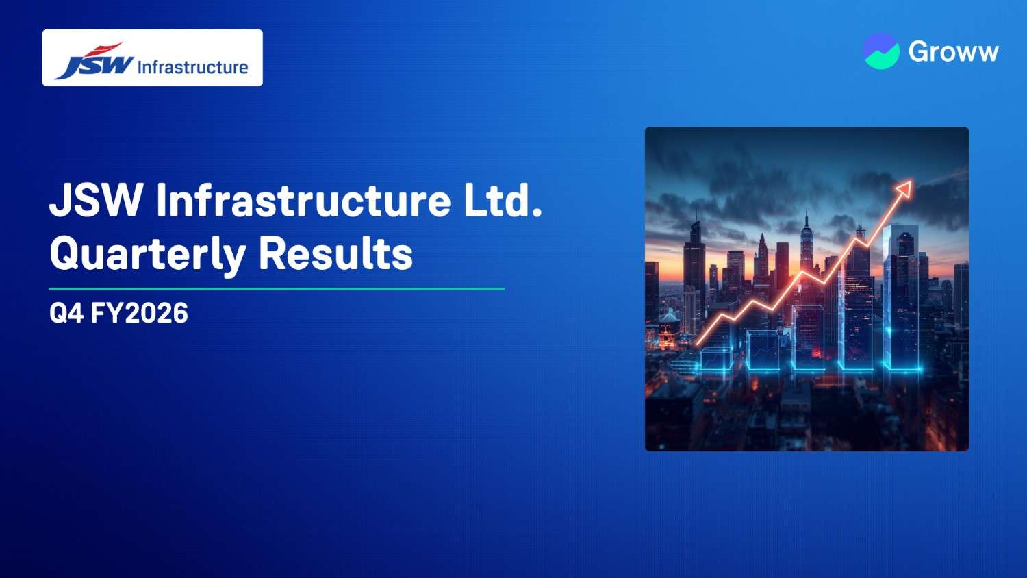 JSW Infrastructure Q4 FY26 Results: Net Profit Falls 18%,Declares ₹17.35 Dividend