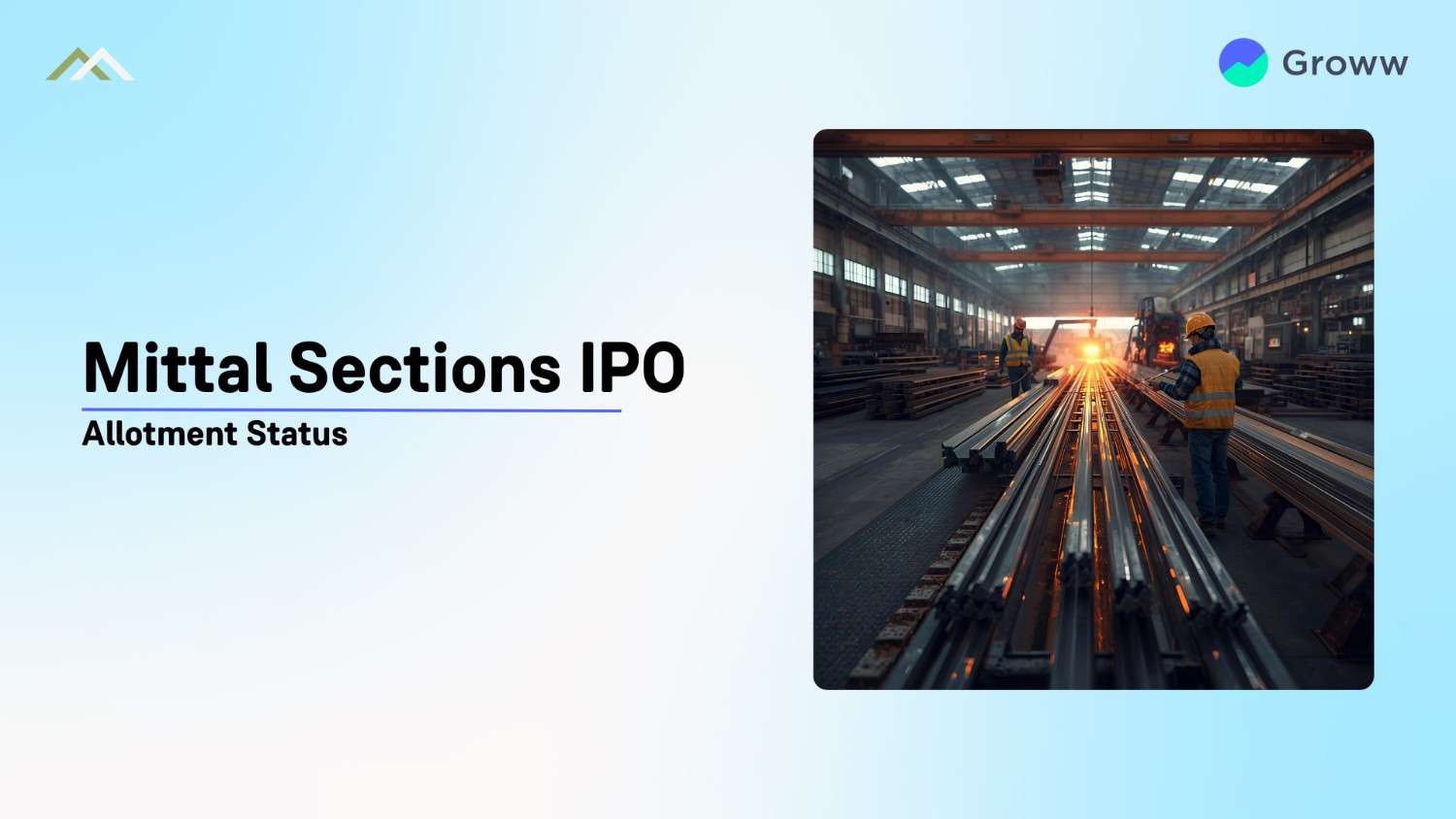 Mittal Sections IPO Allotment Status Online: Check Steps To Verify Status