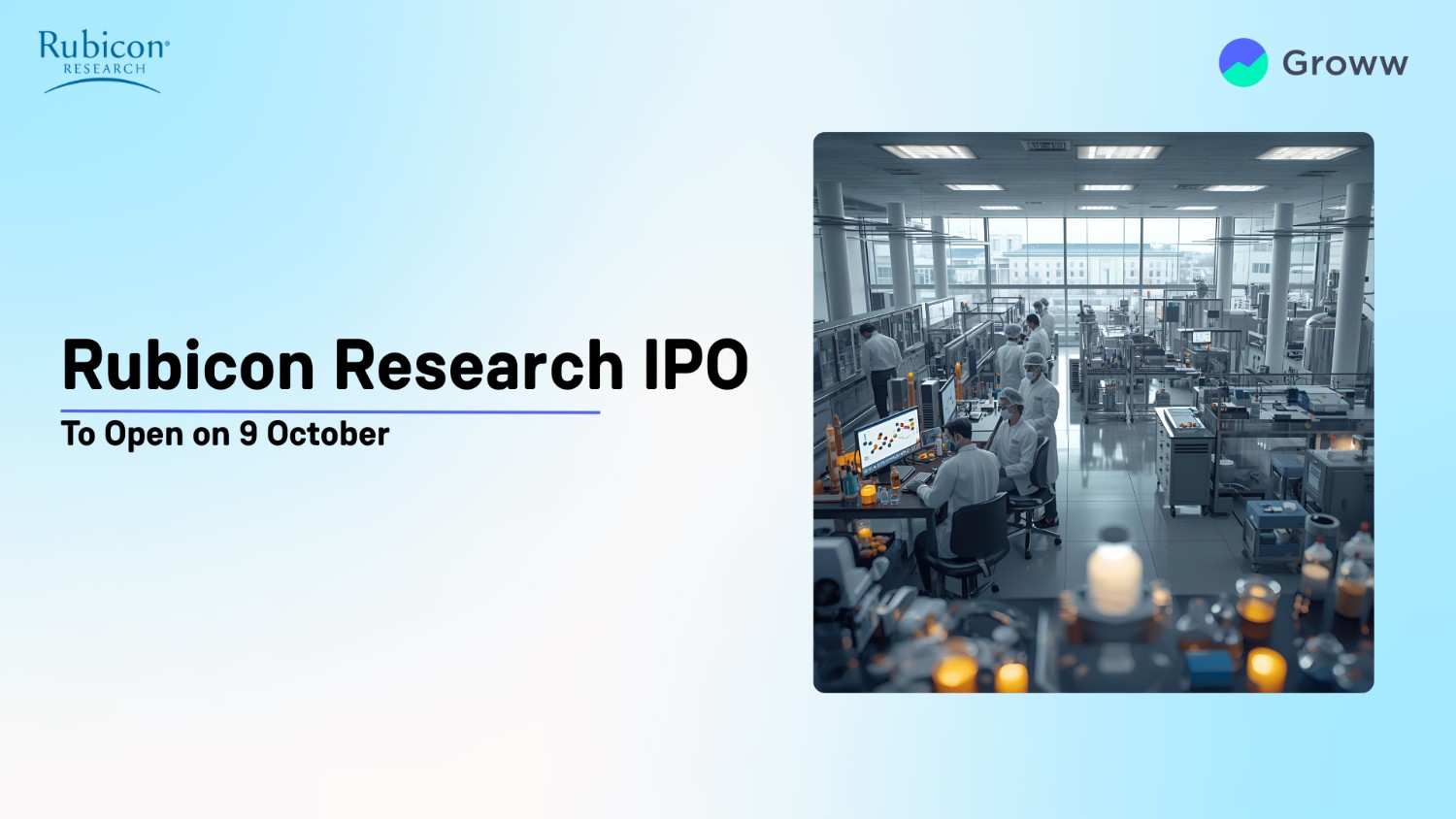 Rubicon Research IPO Opens on October 9: Check Issue Details & Key Highlights
