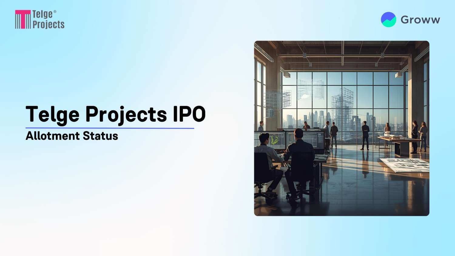 Telge Projects IPO Allotment Status Online: Check Steps To Verify Status