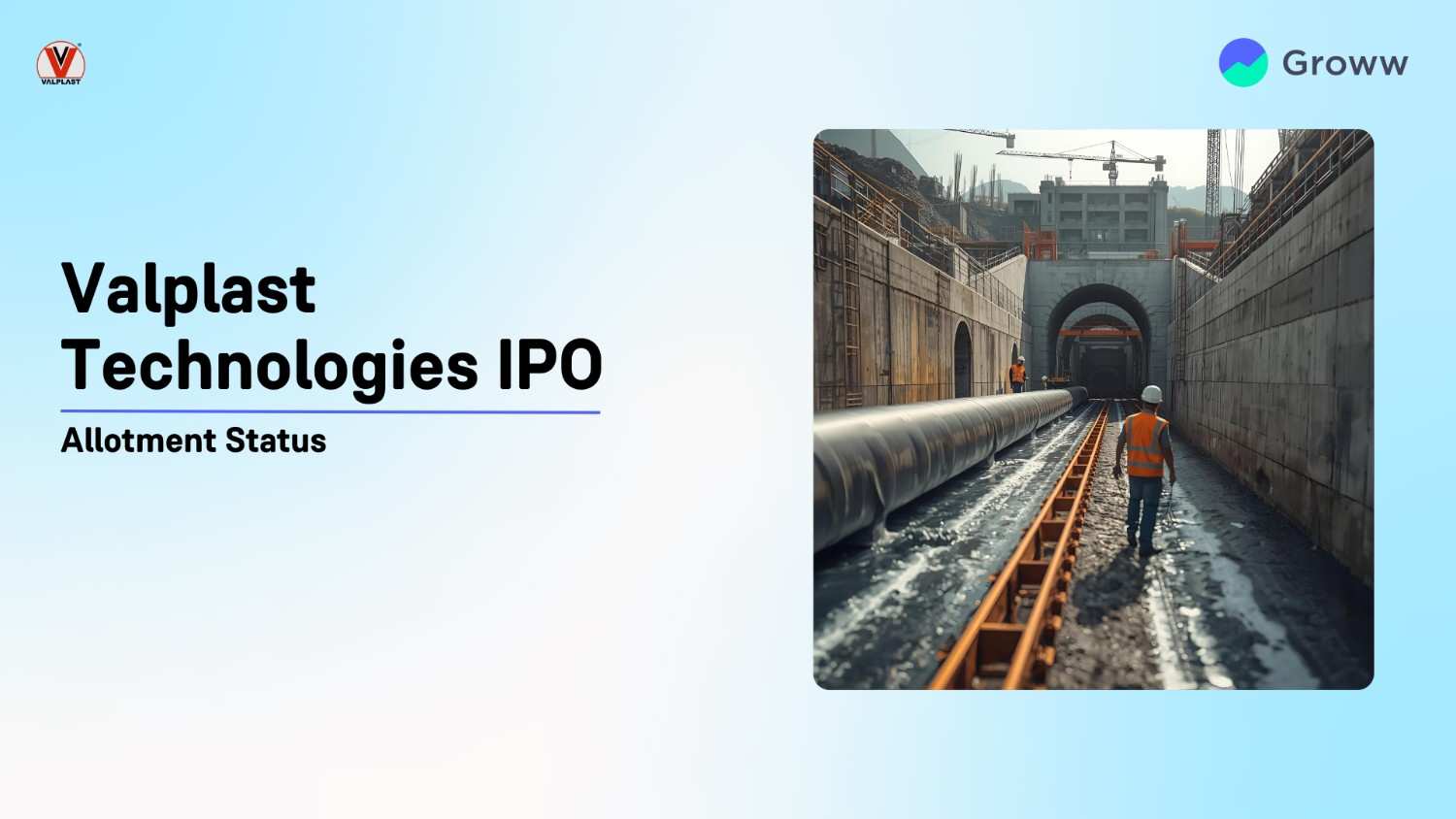 Valplast Technologies IPO Allotment Status Online: Check Steps To Verify Status