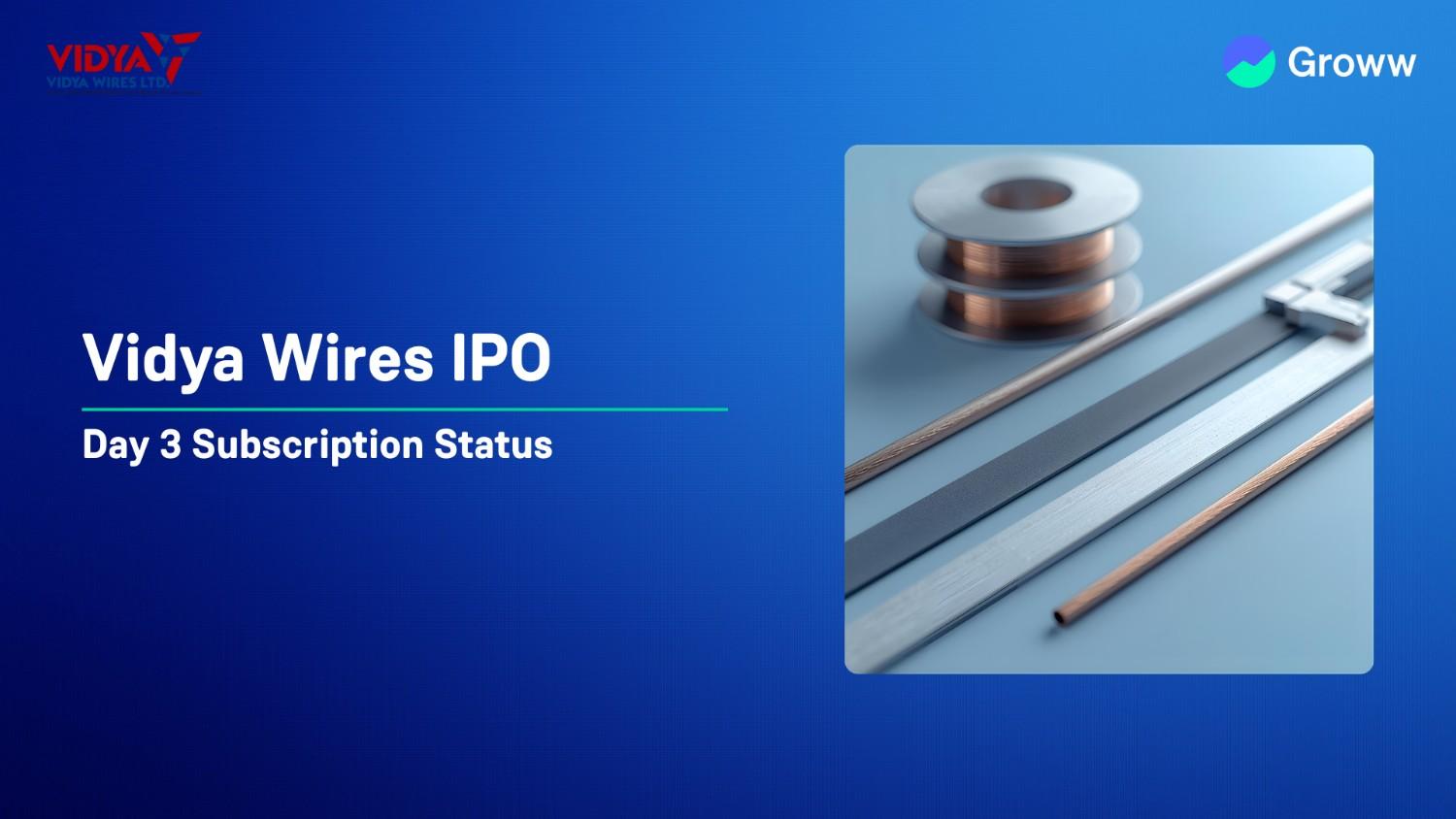Vidya Wires IPO Day 3: Check Subscription Status & Key Highlights 