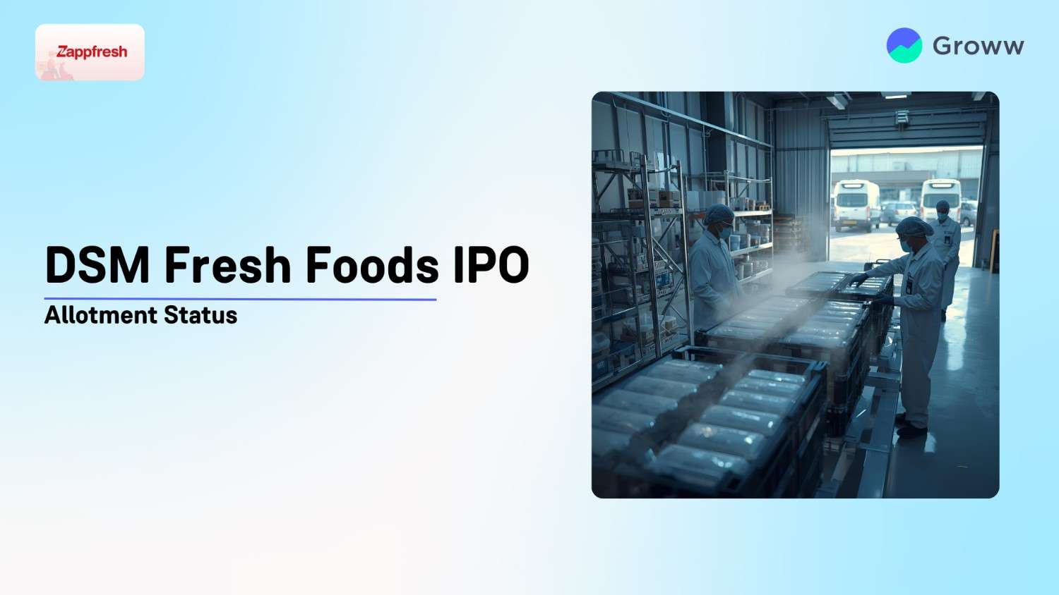 DSM Fresh Foods IPO Allotment Status: Check Overall Subscription, Steps To Verify Status